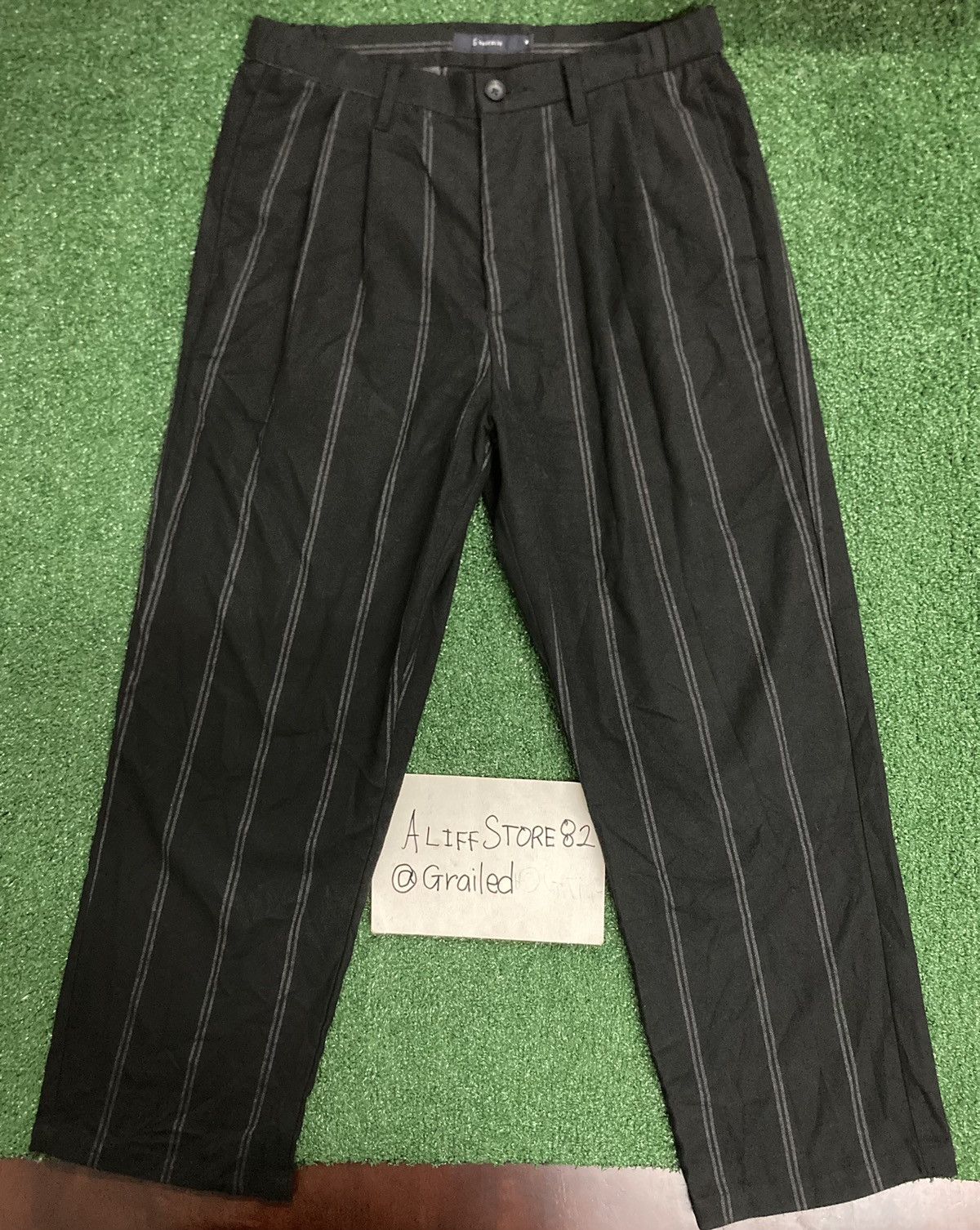 Japanese Brand RageBlue Striped Casual Pants
