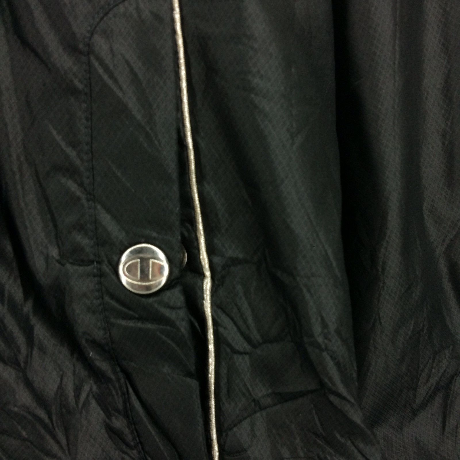 Champion Vintage Champion Black Windbreaker Jacket | M Size US M / EU 48-50 / 2 - 5 Thumbnail