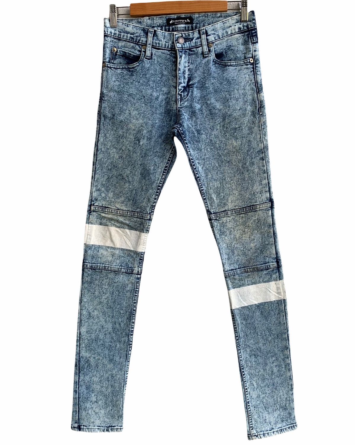 Designer × Japanese Brand Japanese Designer Asid Wash Advantage Cycle University jeans Size US 29 - 1 Thumbnail