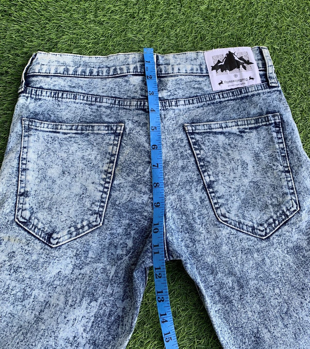 Designer × Japanese Brand Japanese Designer Asid Wash Advantage Cycle University jeans Size US 29 - 18 Thumbnail