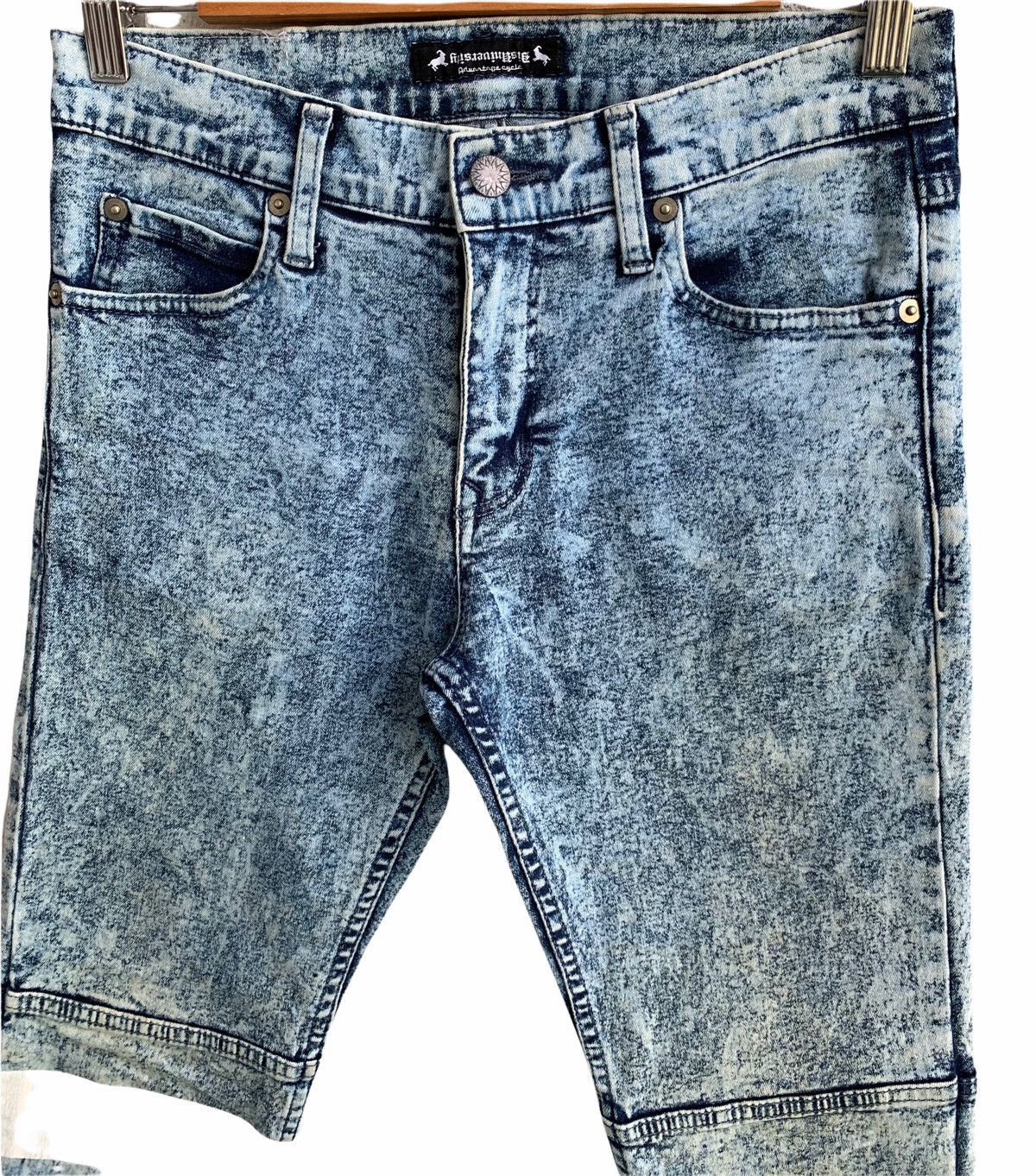Designer × Japanese Brand Japanese Designer Asid Wash Advantage Cycle University jeans Size US 29 - 8 Thumbnail