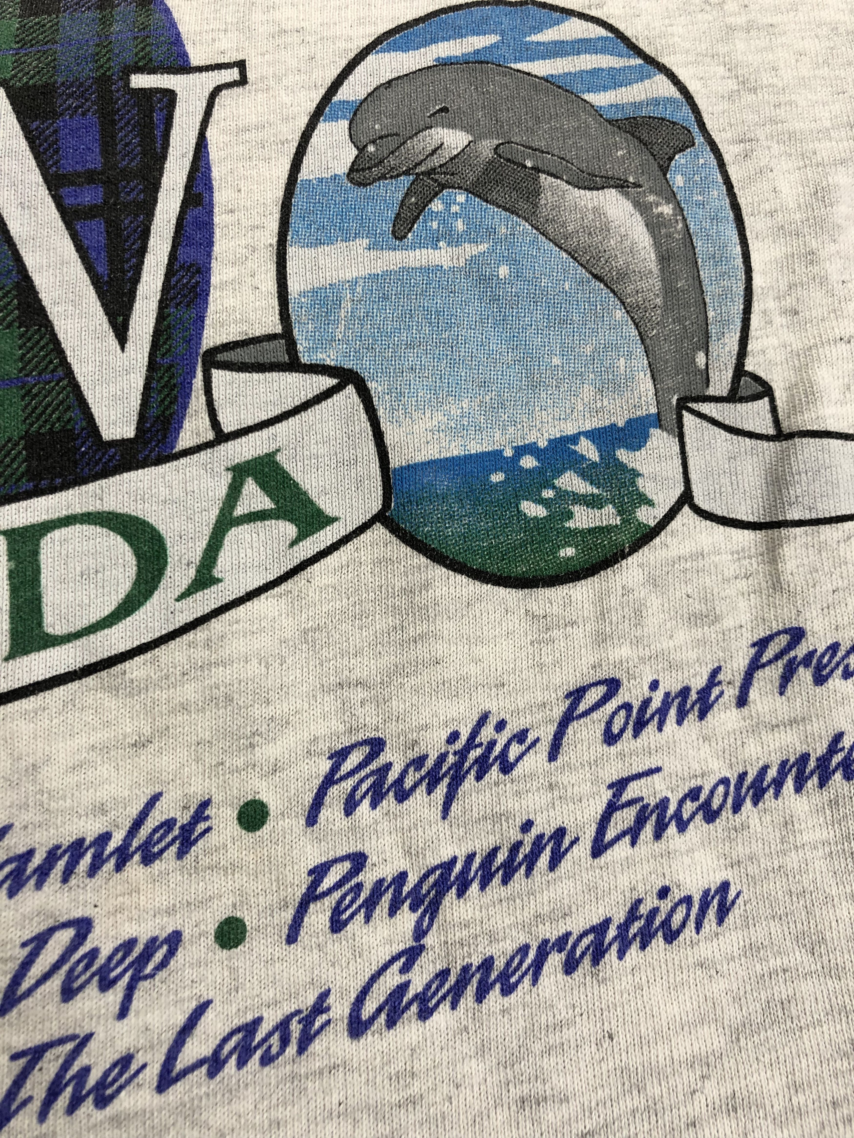 Vintage Vintage Sea World Florida Killer Whale Dolphin Ocean Size US M / EU 48-50 / 2 - 3 Thumbnail