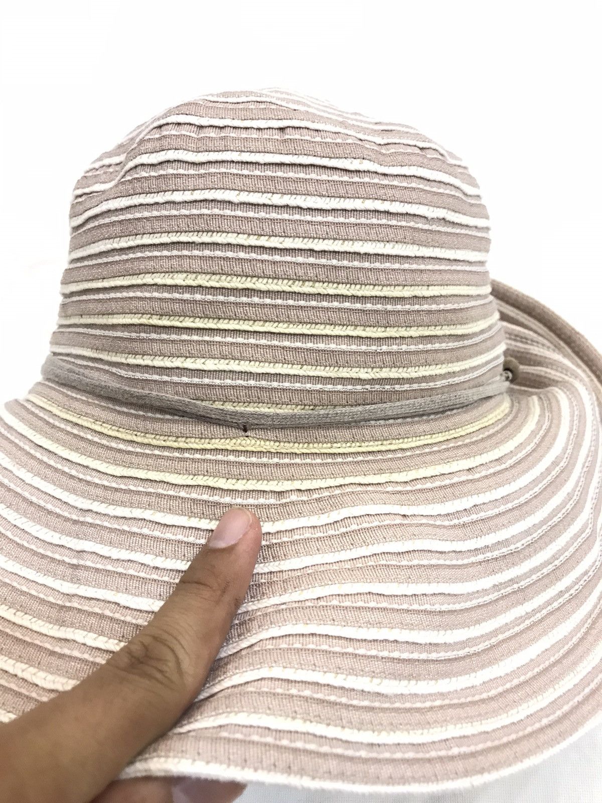 Yohji Yamamoto VINTAGE YSACCS SACCSNY YOHJI YAMAMOTO SWIRL BUCKET HAT Size ONE SIZE - 5 Thumbnail