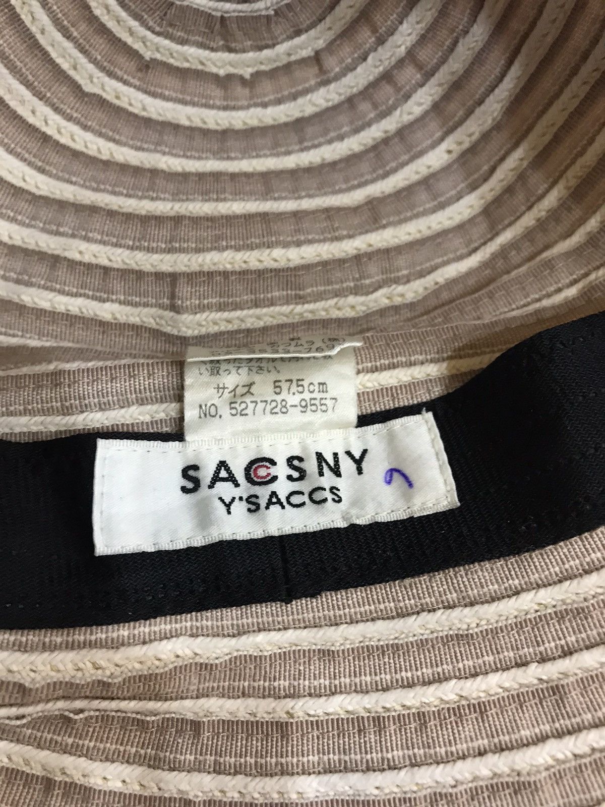 Yohji Yamamoto VINTAGE YSACCS SACCSNY YOHJI YAMAMOTO SWIRL BUCKET HAT Size ONE SIZE - 7 Thumbnail