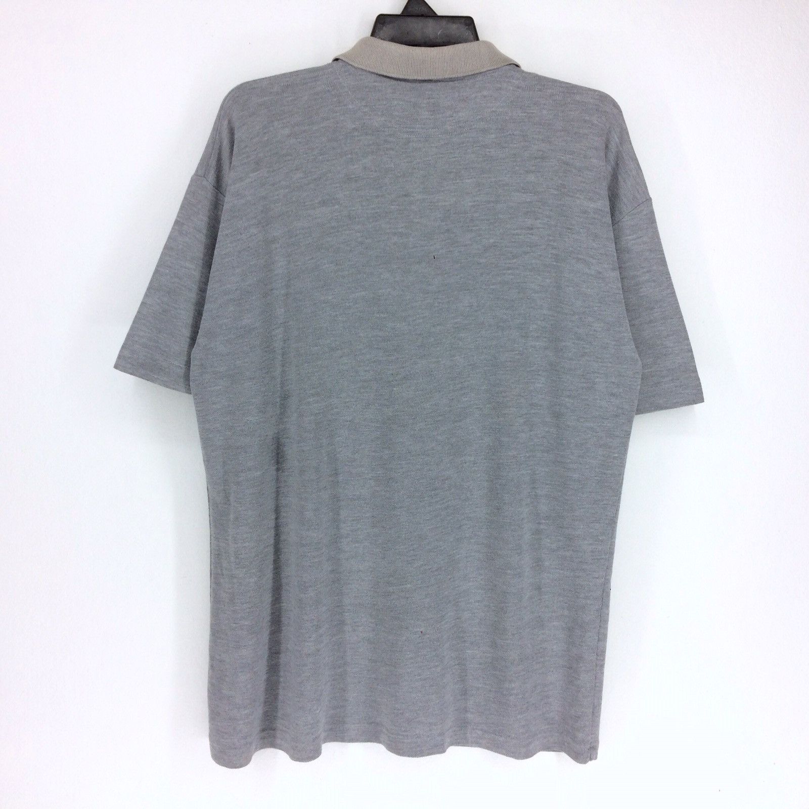 Calvin Klein Vintage Calvin Klein Spell Out Logo Polo | L Size US L / EU 52-54 / 3 - 4 Thumbnail