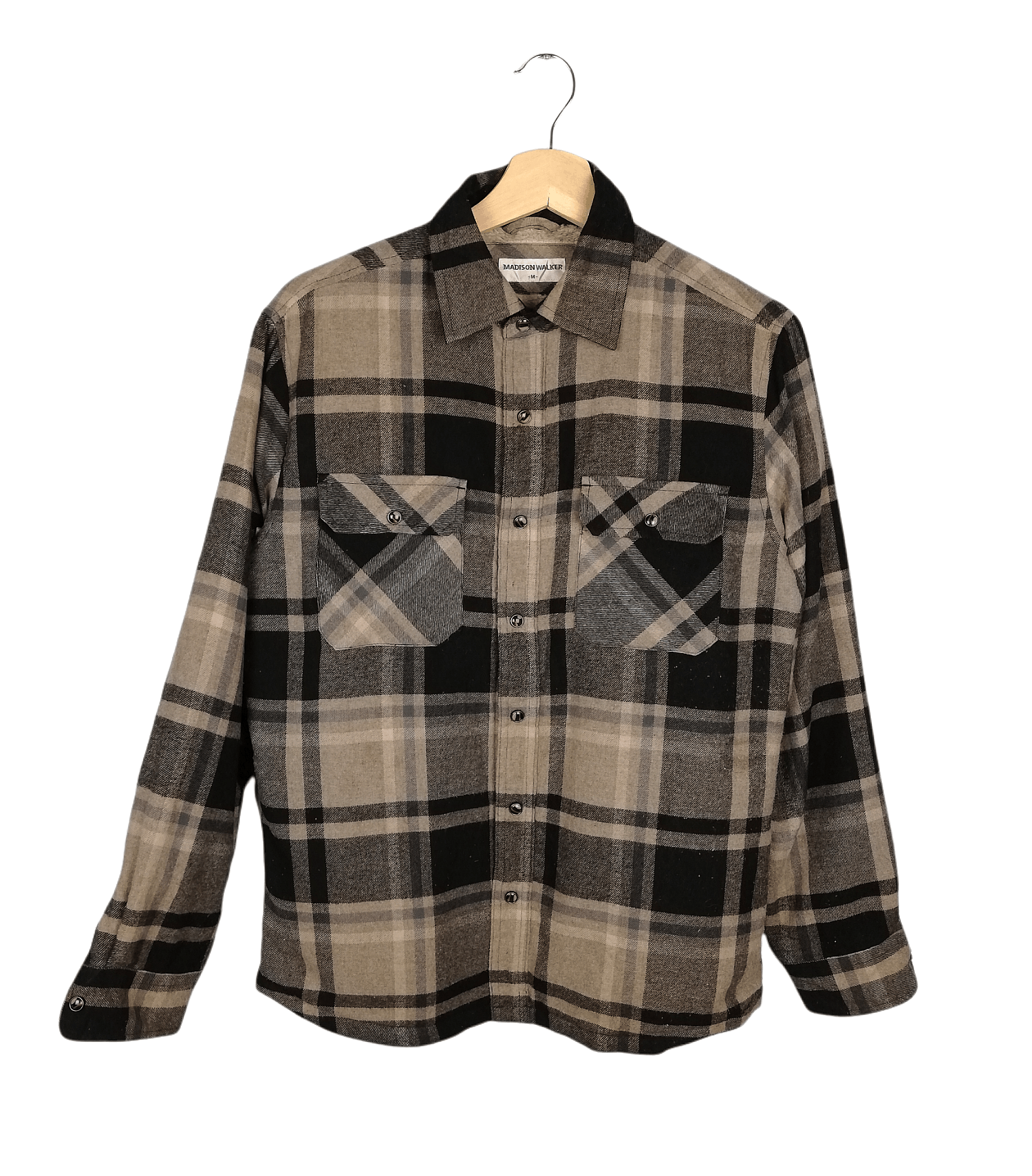 Madison × Vintage Vintage Madison Walker Flannel Double Pocket Wool Size US M / EU 48-50 / 2 - 2 Thumbnail