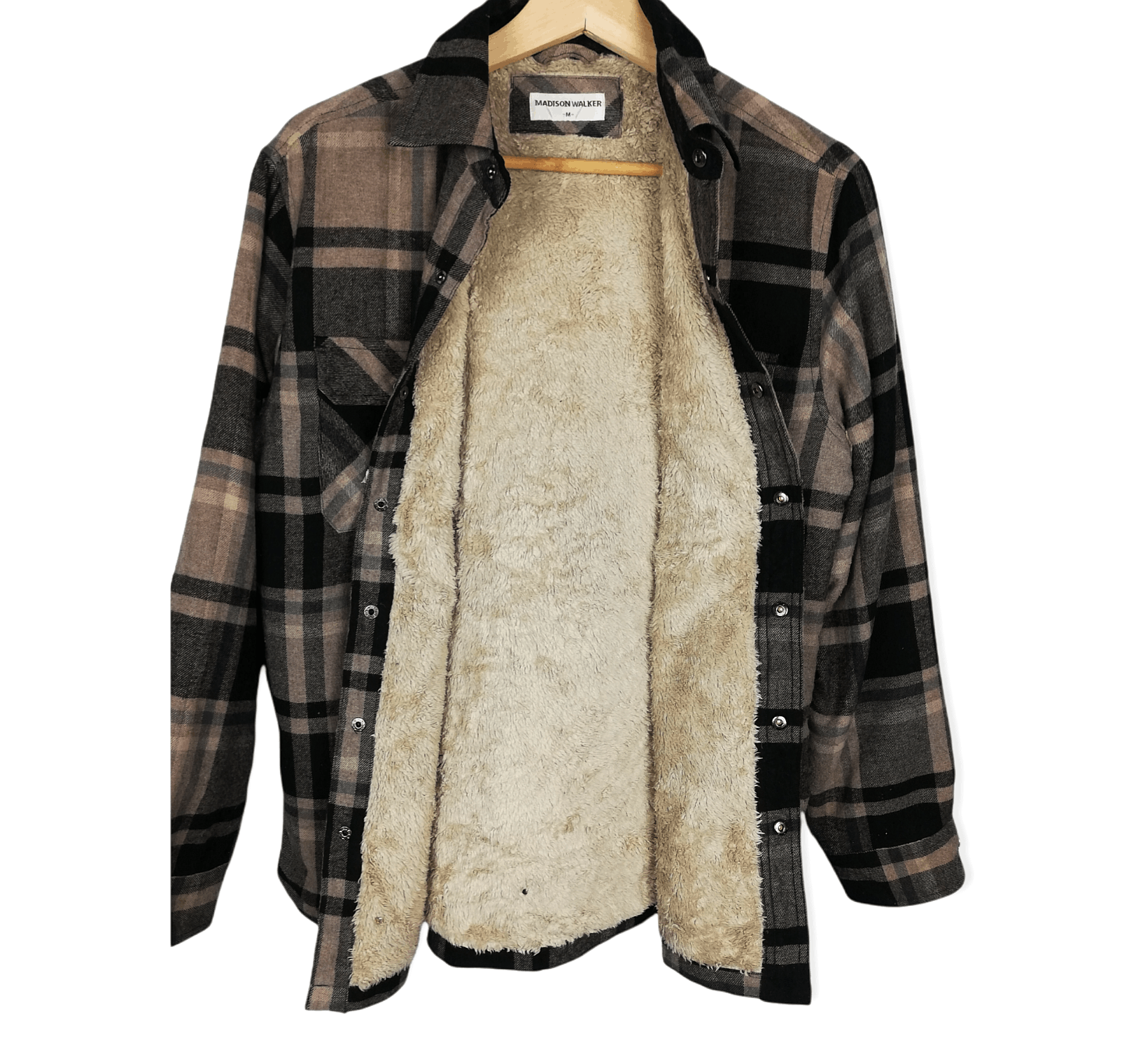 Madison × Vintage Vintage Madison Walker Flannel Double Pocket Wool Size US M / EU 48-50 / 2 - 5 Thumbnail