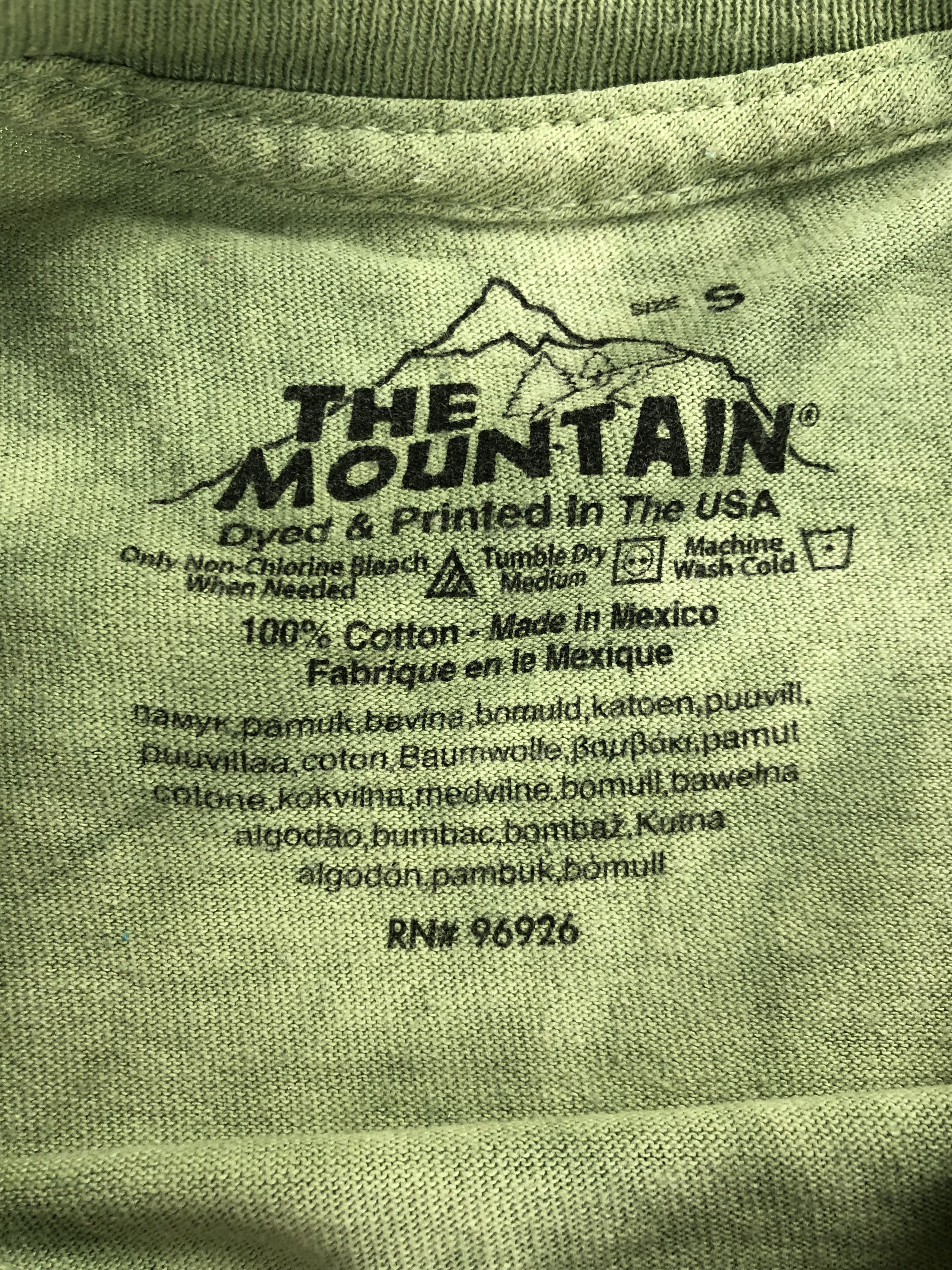 The Mountain Vintage 2012 The Mountain Fox Tami Alba tie dye t-shirt Size US S / EU 44-46 / 1 - 7 Thumbnail