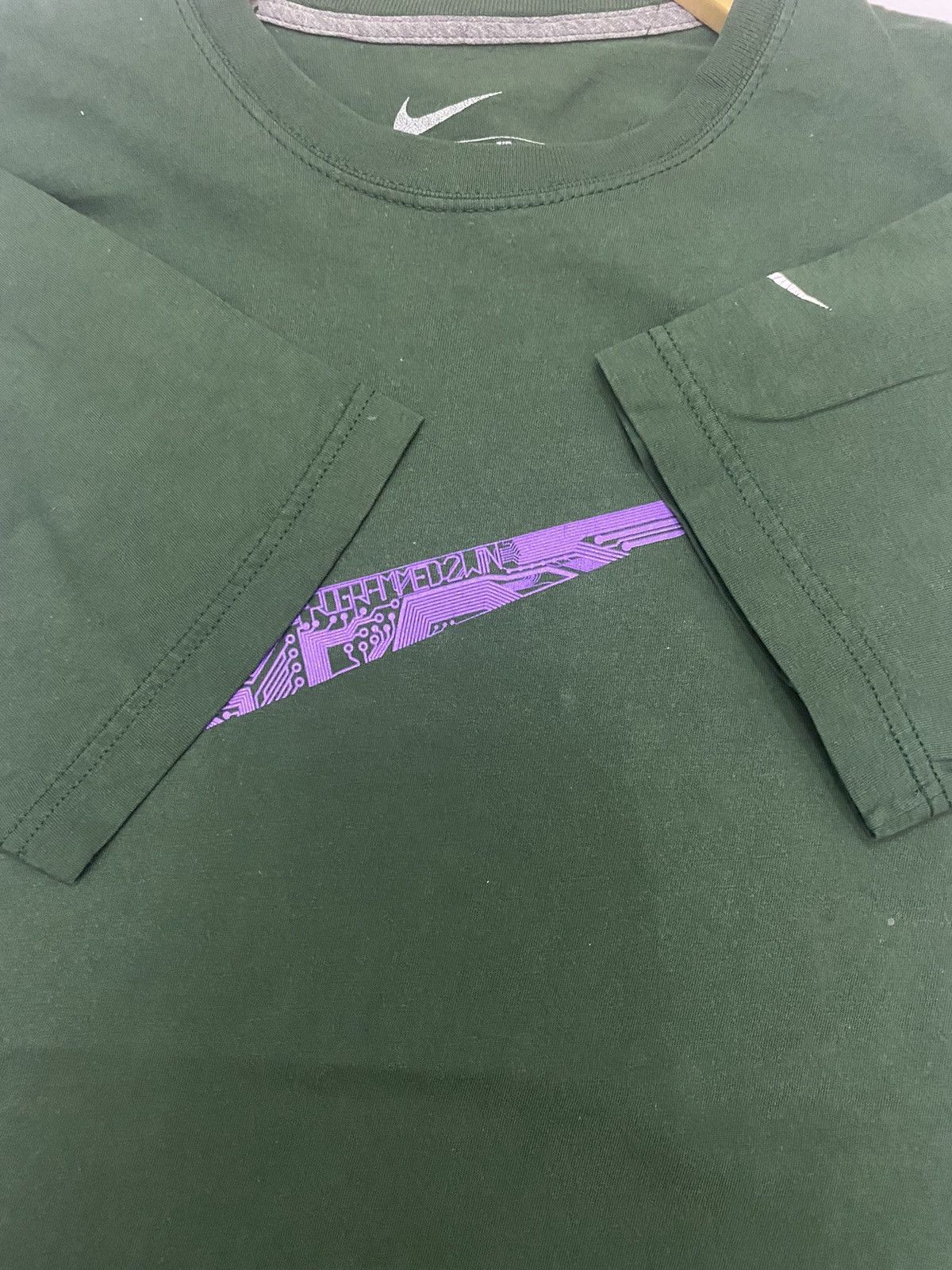 Nike × Vintage Nike Big Swoosh T-Shirt Size US M / EU 48-50 / 2 - 8 Thumbnail