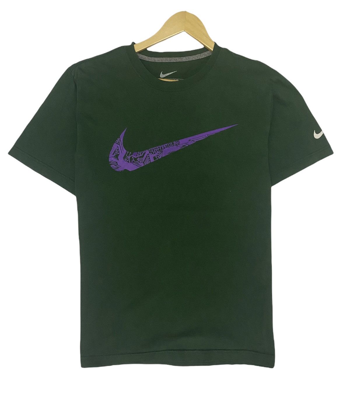 Nike × Vintage Nike Big Swoosh T-Shirt Size US M / EU 48-50 / 2 - 1 Thumbnail