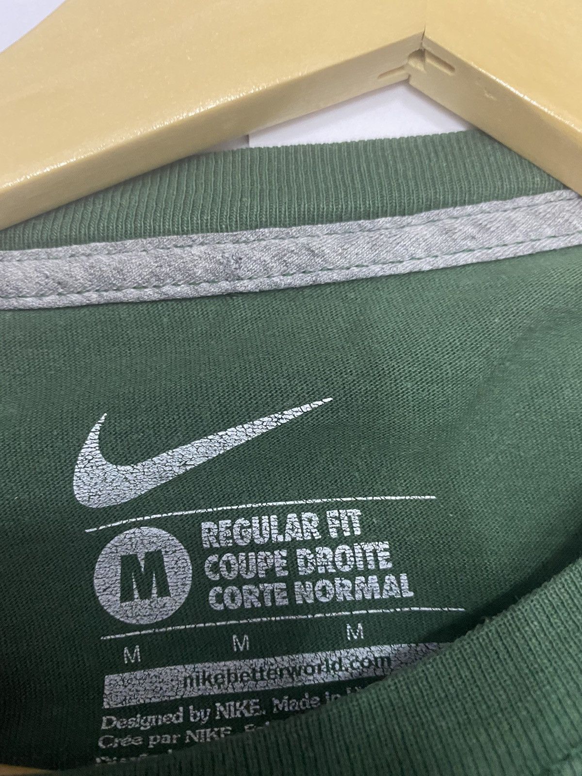Nike × Vintage Nike Big Swoosh T-Shirt Size US M / EU 48-50 / 2 - 6 Thumbnail