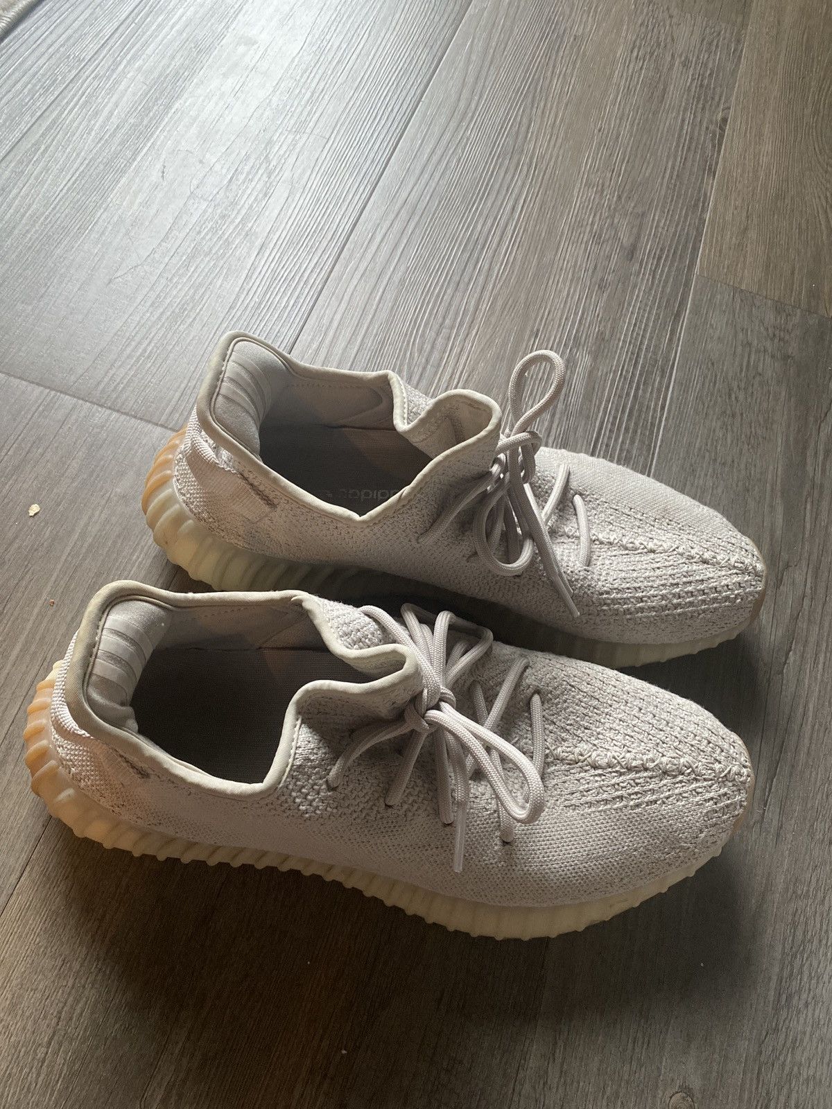 Adidas × Kanye West Yeezy Boost 350 V2 Sesame 2018 Size US 11.5 / EU 44-45 - 3 Thumbnail