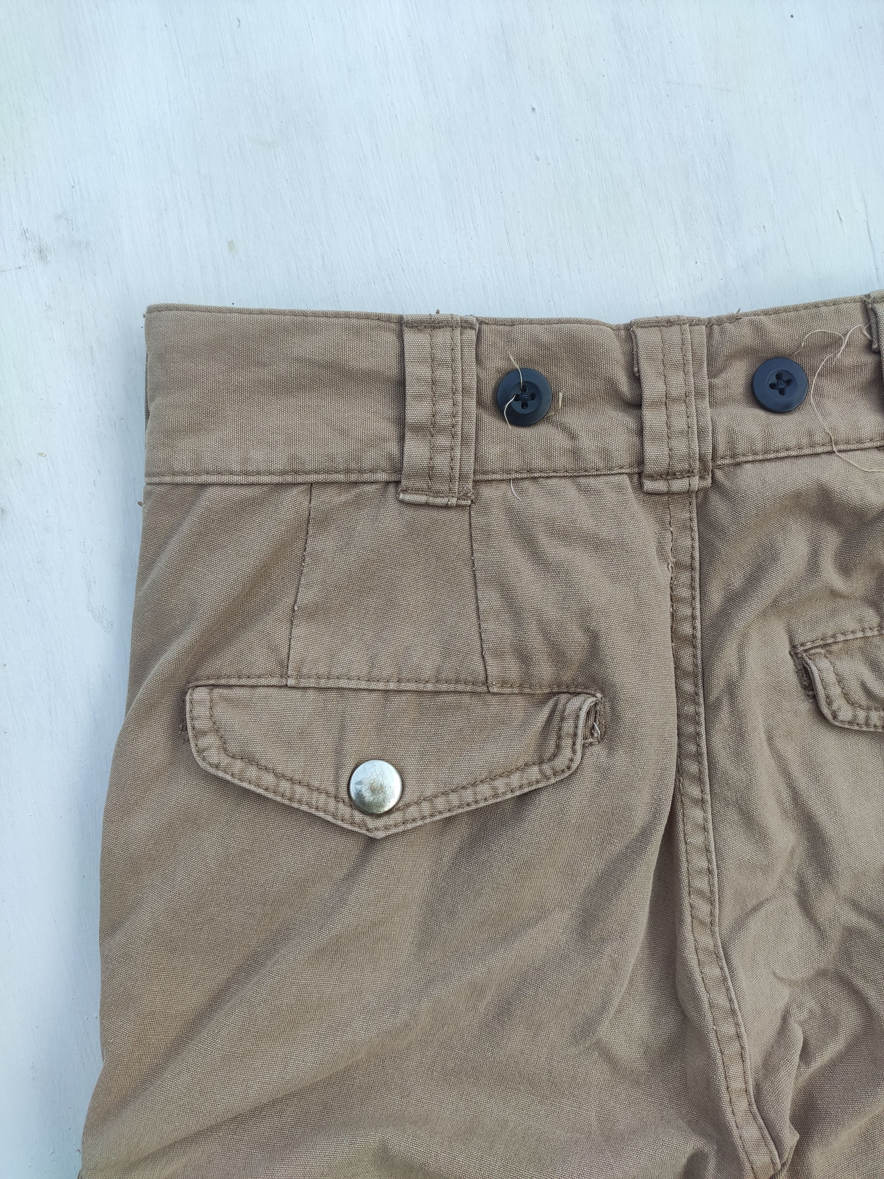 Japanese Brand Garage Label Cargo pants 3 quarter Size US 28 / EU 44 - 5 Thumbnail