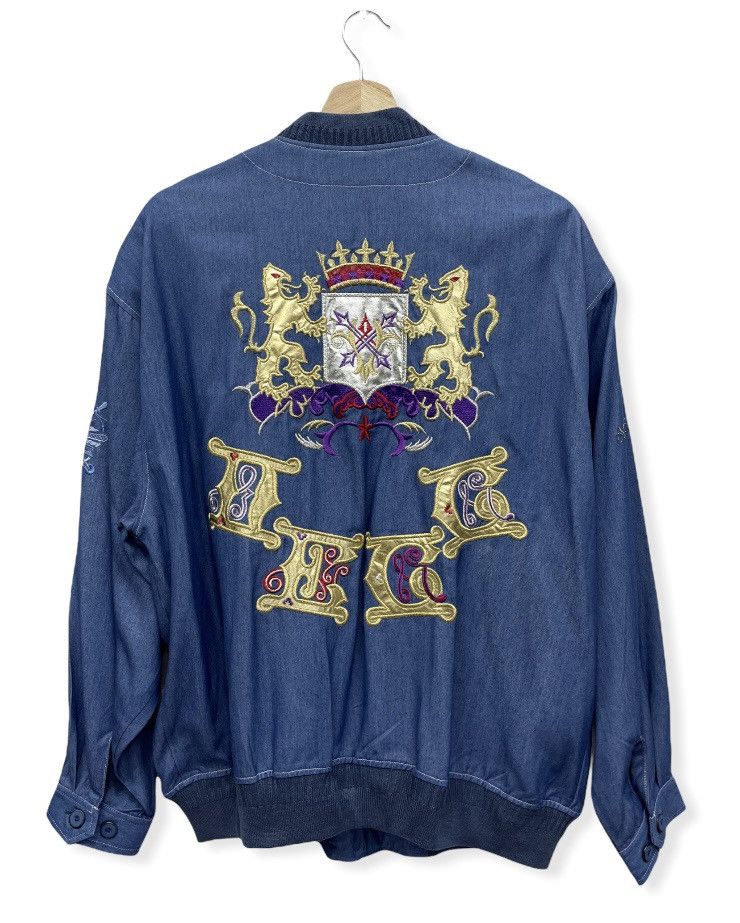 New England Outerwear NEW ENGLAND Classis Baroque Design Embroidery Light Jacket Size US L / EU 52-54 / 3 - 2 Thumbnail