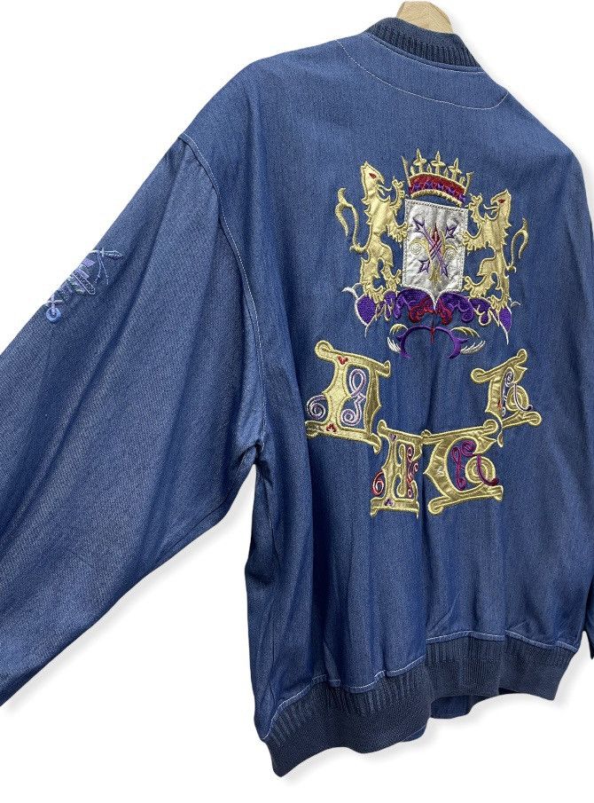 New England Outerwear NEW ENGLAND Classis Baroque Design Embroidery Light Jacket Size US L / EU 52-54 / 3 - 5 Thumbnail