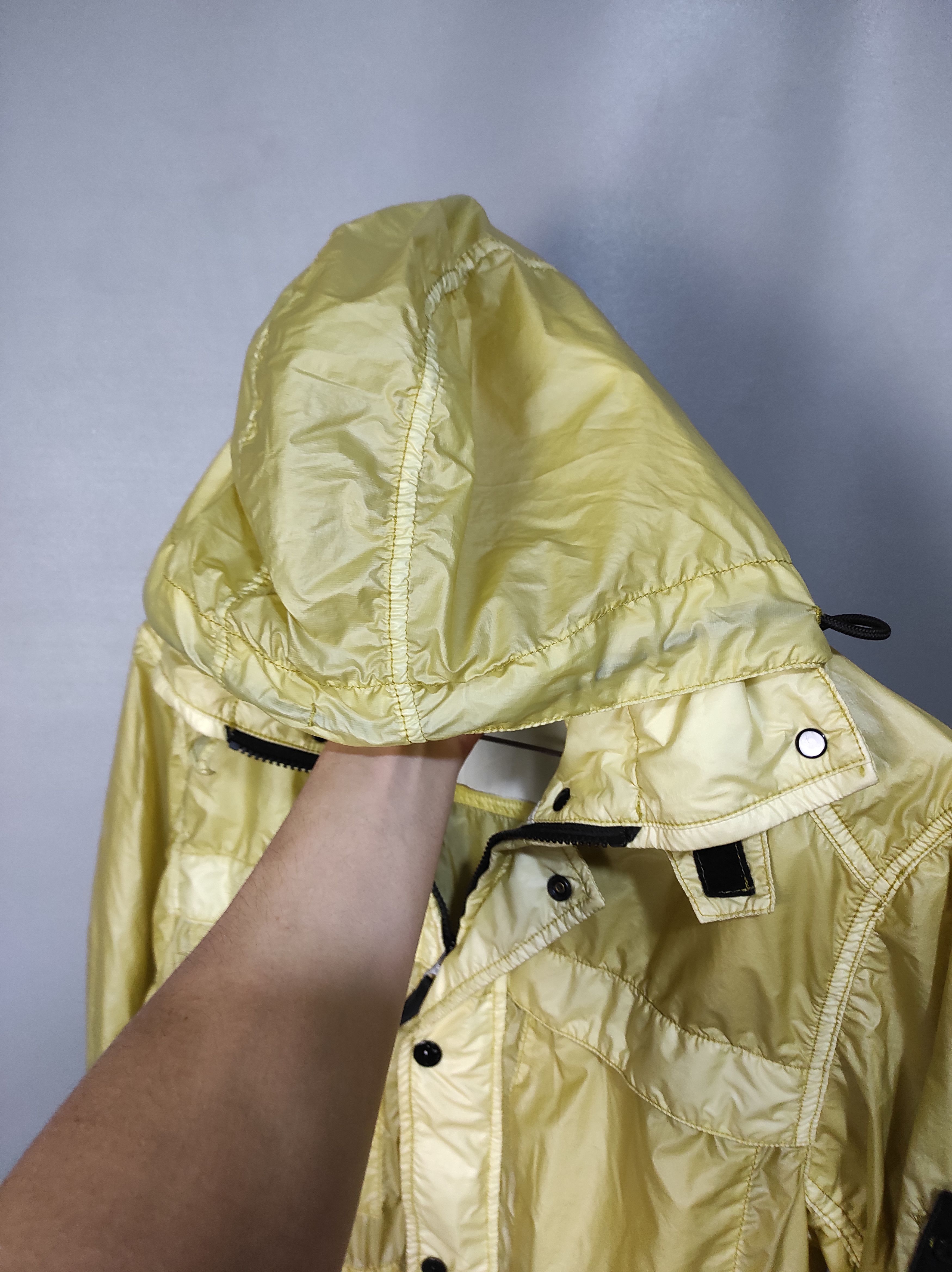 Stone Island STONE ISLAND GLASS LEMON FIELD JACKET SS13