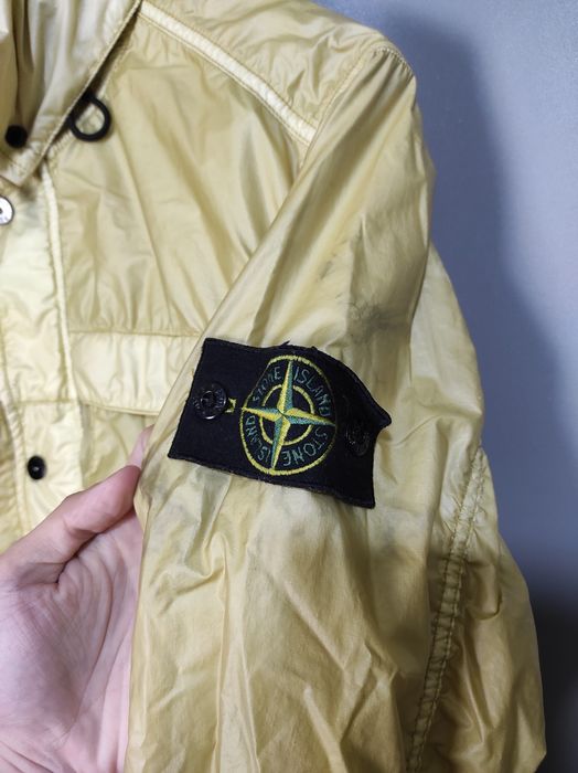 Stone Island STONE ISLAND GLASS LEMON FIELD JACKET SS13 | Grailed