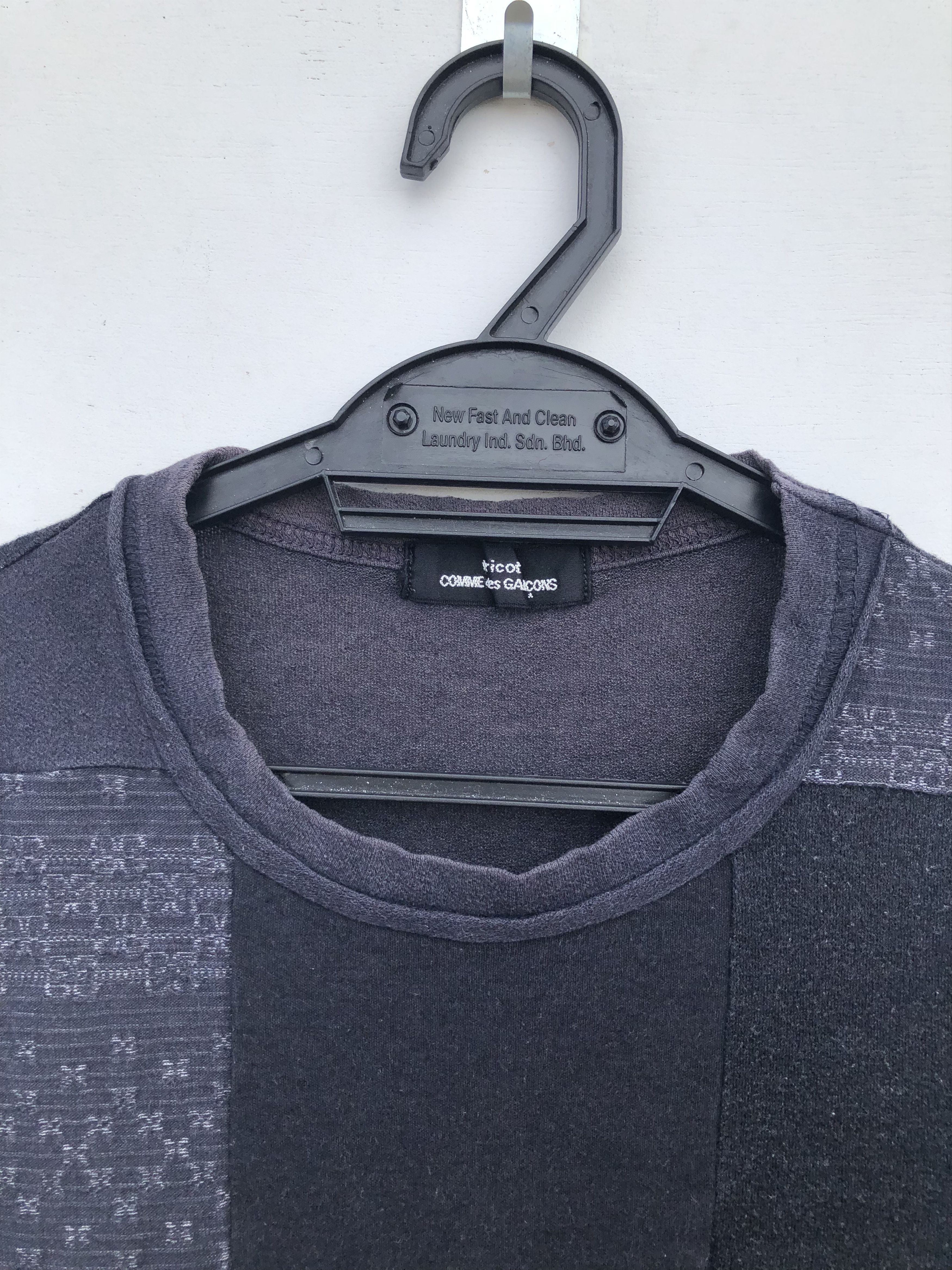 Comme des Garcons RARE🔥VINTAGE CDG TRICOT PATCHWORK SINGLE STITCH TEE Size US S / EU 44-46 / 1 - 5 Thumbnail