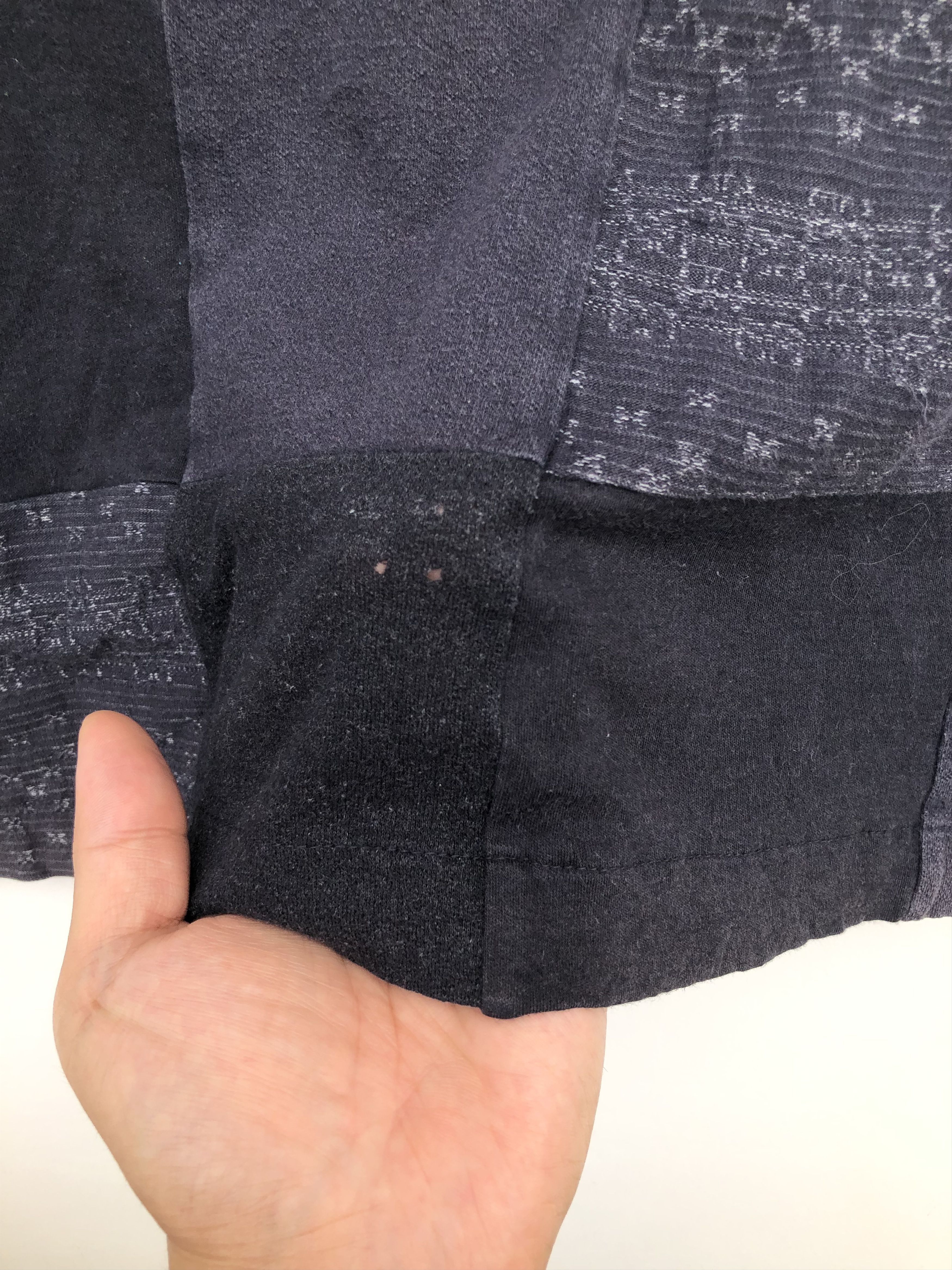 Comme des Garcons RARE🔥VINTAGE CDG TRICOT PATCHWORK SINGLE STITCH TEE Size US S / EU 44-46 / 1 - 4 Thumbnail