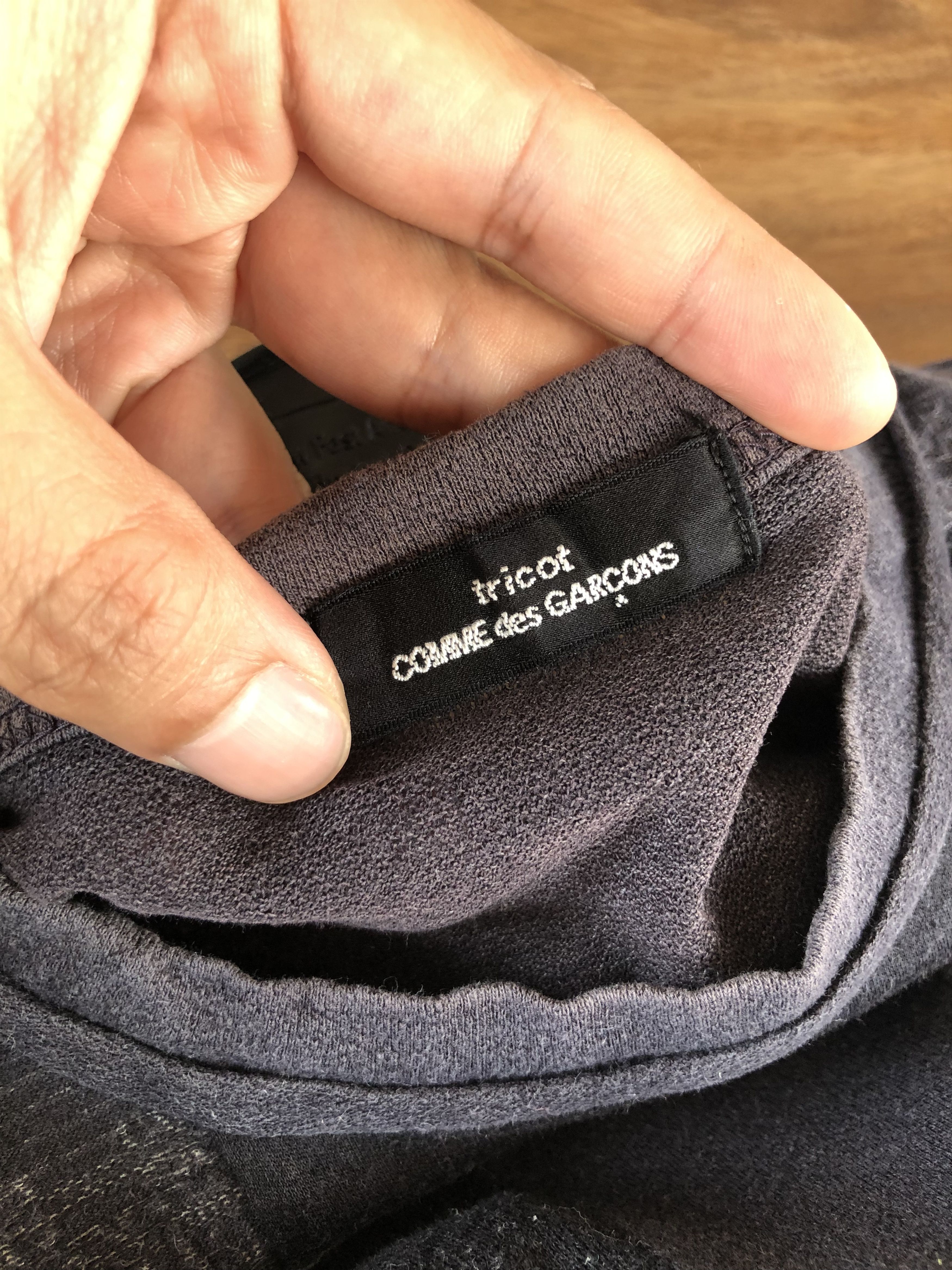 Comme des Garcons RARE🔥VINTAGE CDG TRICOT PATCHWORK SINGLE STITCH TEE Size US S / EU 44-46 / 1 - 7 Thumbnail
