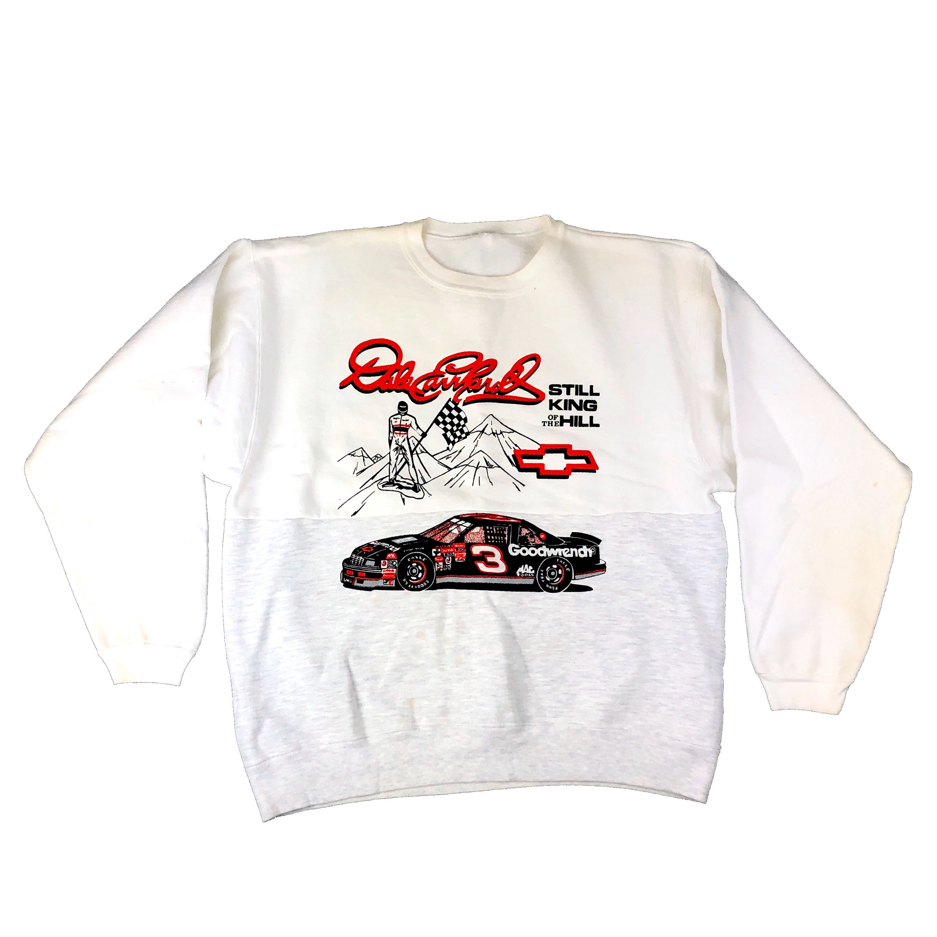 80s Dale Earnhardt King of the Hill Sweatshirt Made in USA
