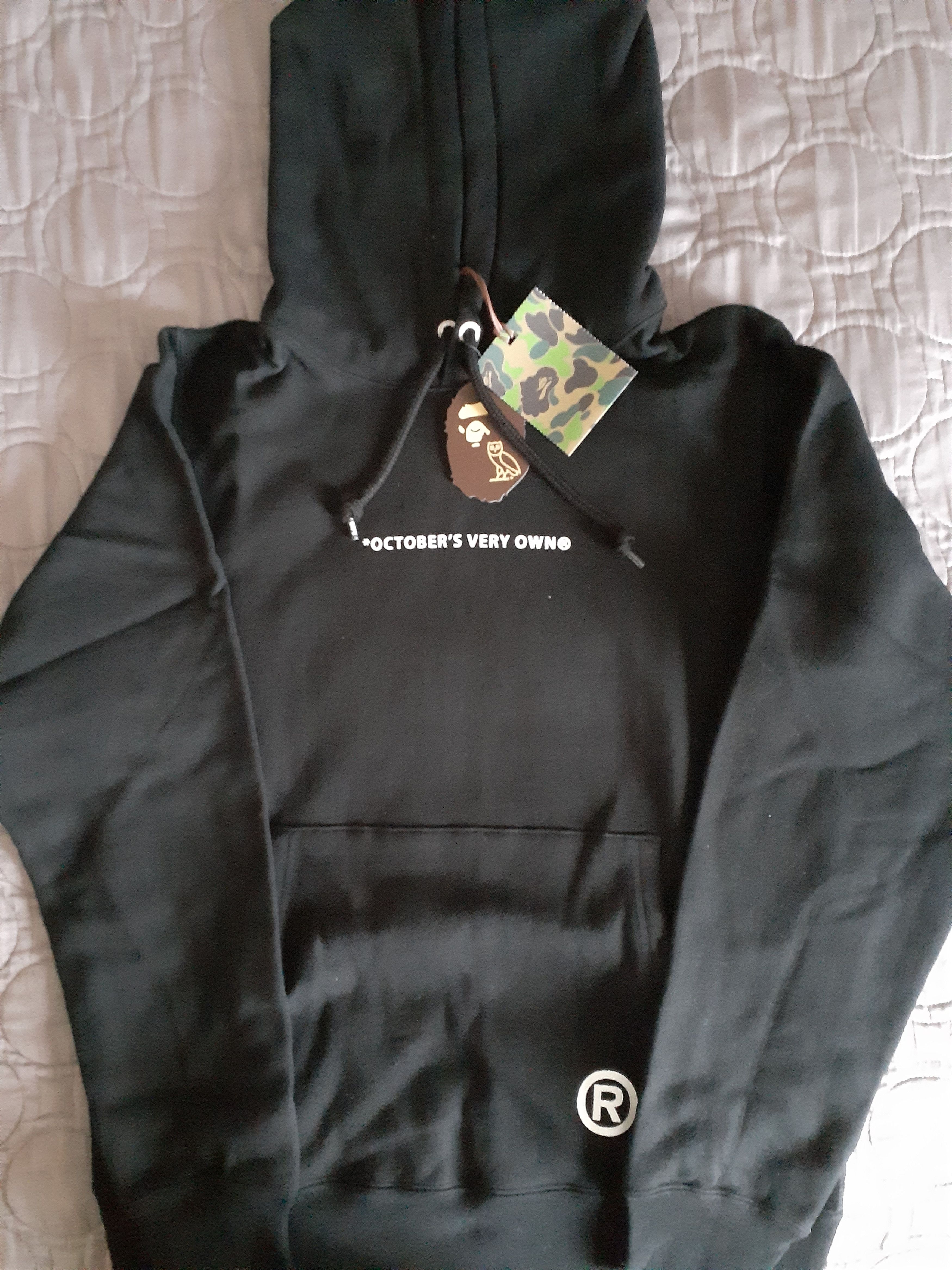 Bape × October's Very Own OVO x Bape hoodie/sweatshirt - Black Size US L / EU 52-54 / 3 - 3 Thumbnail
