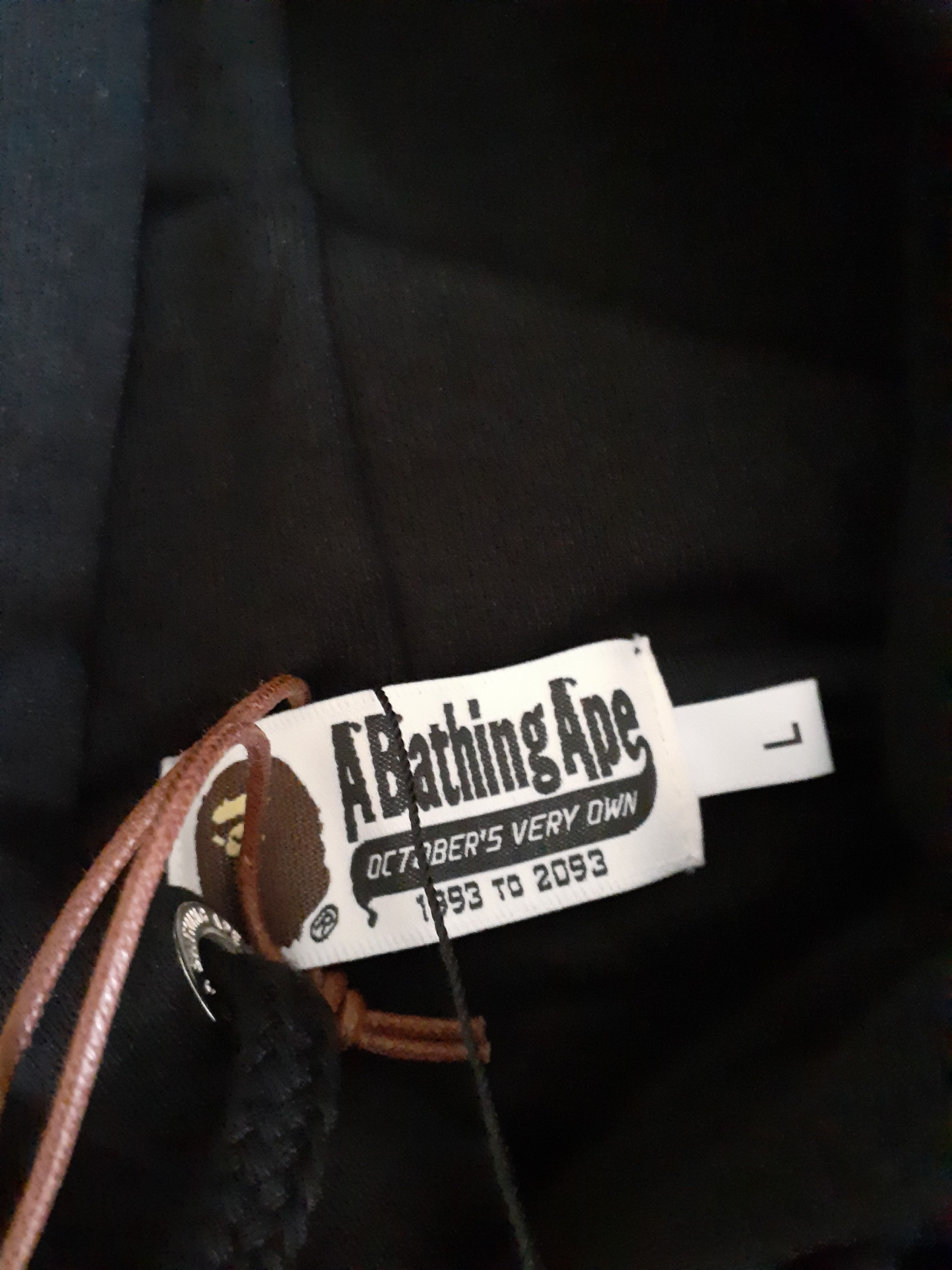 Bape × October's Very Own OVO x Bape hoodie/sweatshirt - Black Size US L / EU 52-54 / 3 - 5 Thumbnail
