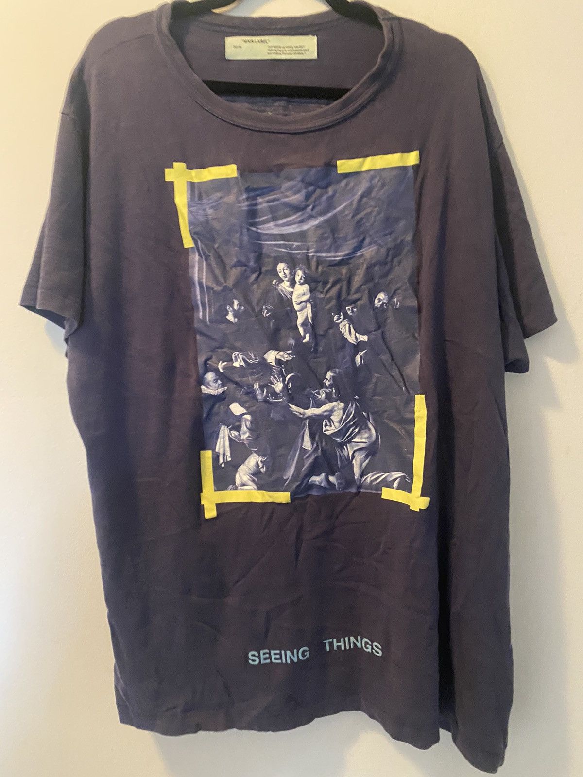 Seeing Things Virgin Mary Tee VIRGIL ABLOH OFF WHITE