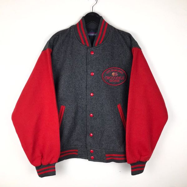 Vintage 🔥NEED GONE🔥AY22 Vintage Crocodile sports varsity jacket | Grailed