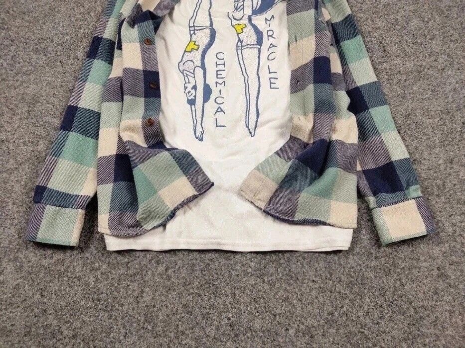 Flannel Vintage Flannel Shirt Travis Scott Style Streetwear Hype Size US M / EU 48-50 / 2 - 9 Thumbnail
