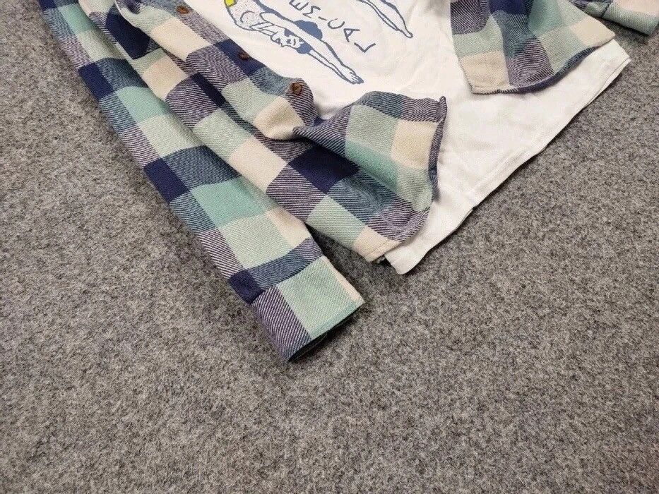 Flannel Vintage Flannel Shirt Travis Scott Style Streetwear Hype Size US M / EU 48-50 / 2 - 6 Thumbnail