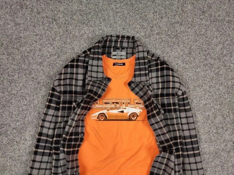 Flannel Vintage Flannel Shirt Overshirt Travis Scott Style Hype Size US L / EU 52-54 / 3 - 4 Thumbnail