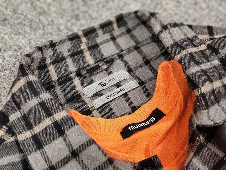 Flannel Vintage Flannel Shirt Overshirt Travis Scott Style Hype Size US L / EU 52-54 / 3 - 11 Thumbnail