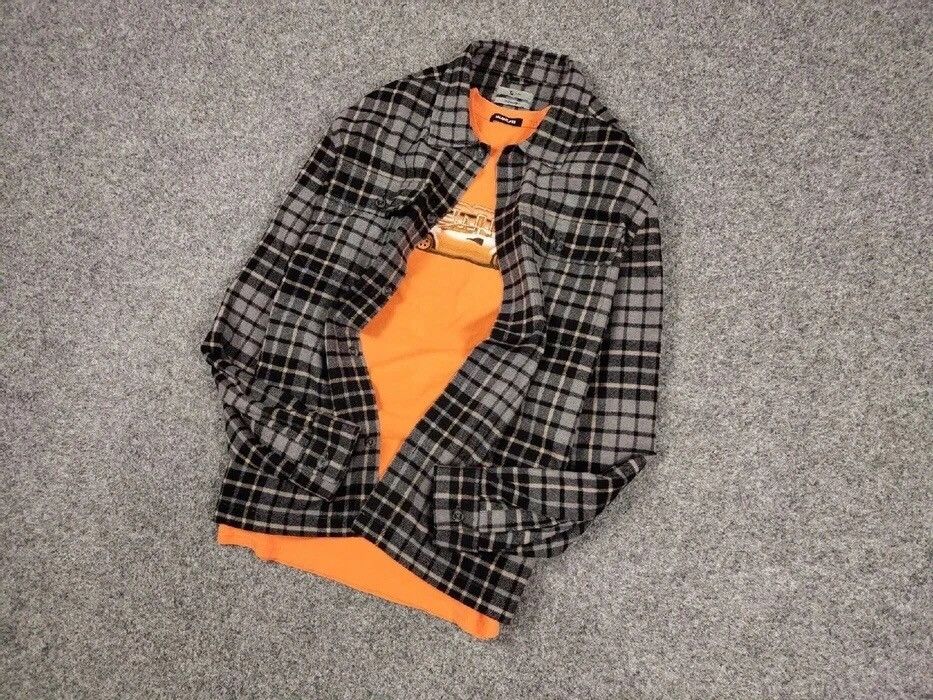 Flannel Vintage Flannel Shirt Overshirt Travis Scott Style Hype Size US L / EU 52-54 / 3 - 9 Thumbnail