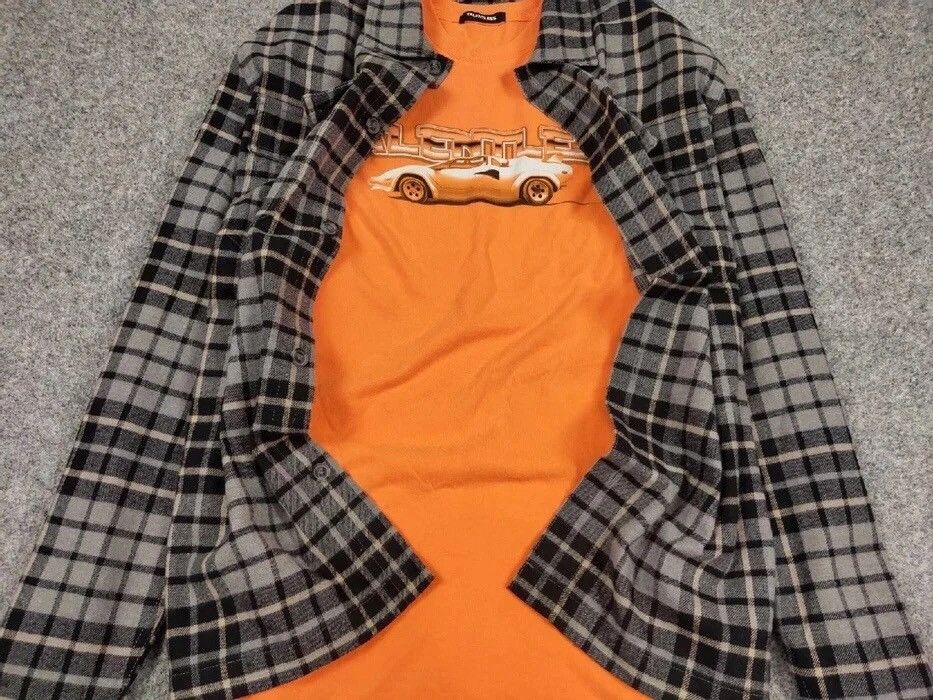Flannel Vintage Flannel Shirt Overshirt Travis Scott Style Hype Size US L / EU 52-54 / 3 - 6 Thumbnail
