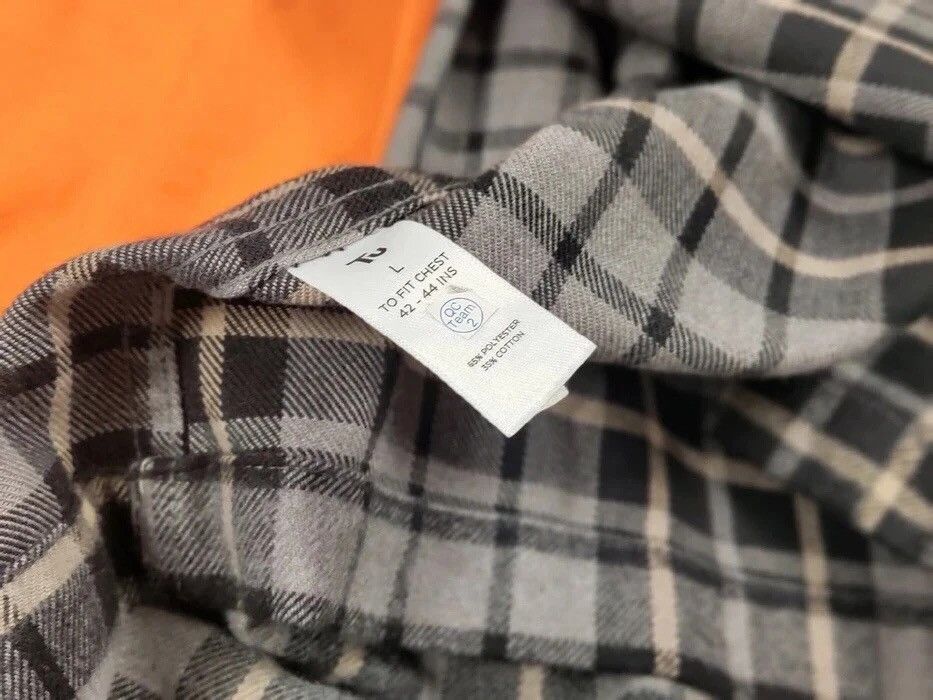 Flannel Vintage Flannel Shirt Overshirt Travis Scott Style Hype Size US L / EU 52-54 / 3 - 12 Thumbnail