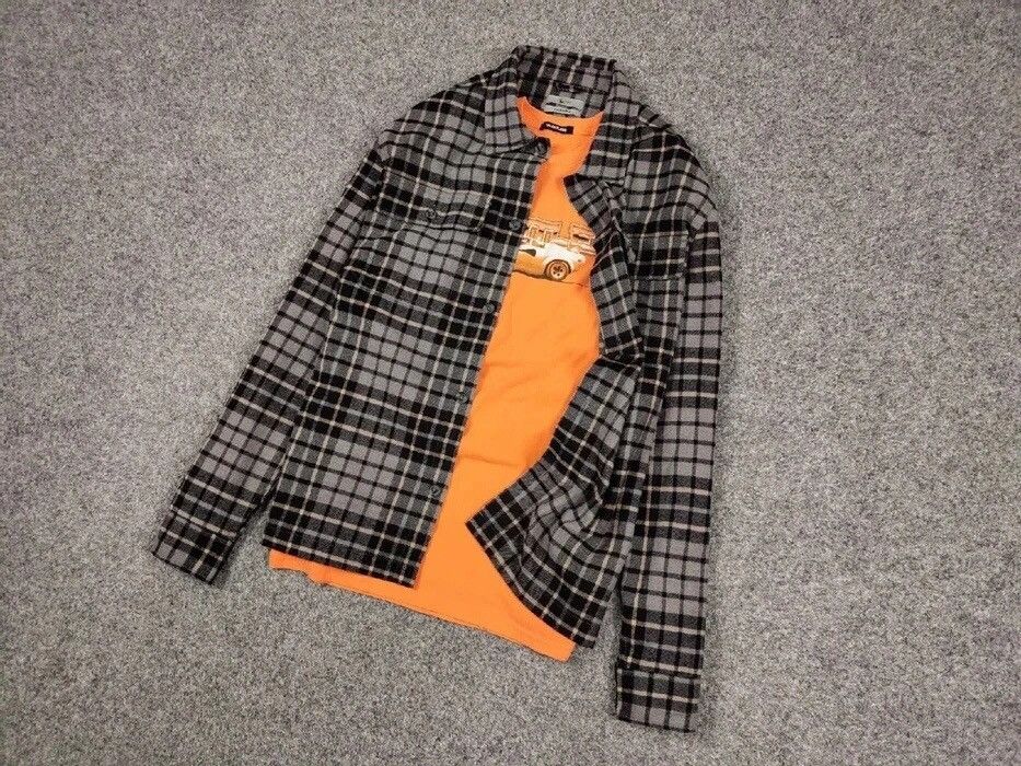 Flannel Vintage Flannel Shirt Overshirt Travis Scott Style Hype Size US L / EU 52-54 / 3 - 7 Thumbnail