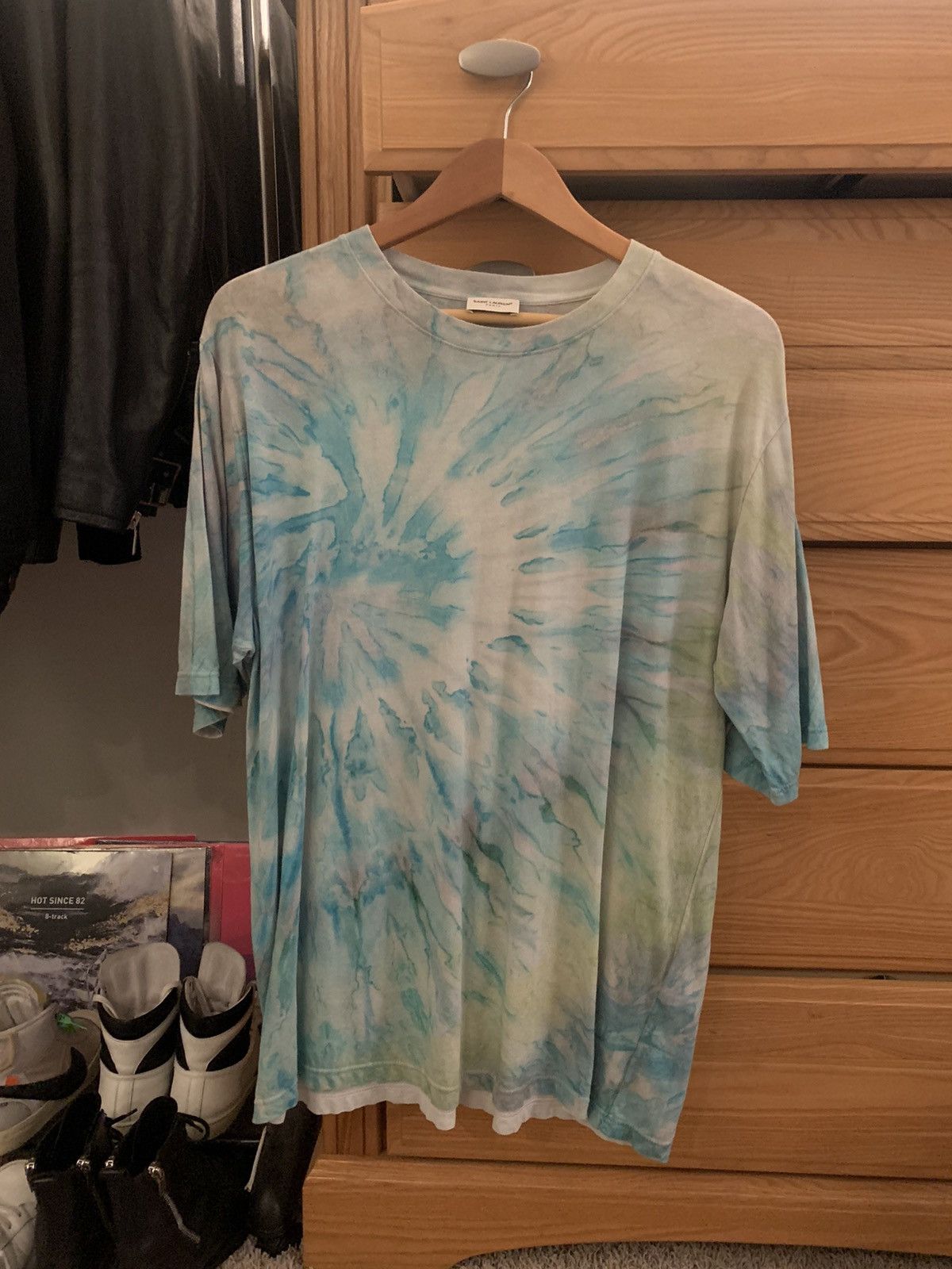 2015 Saint Laurent Tie Dye Shirt
