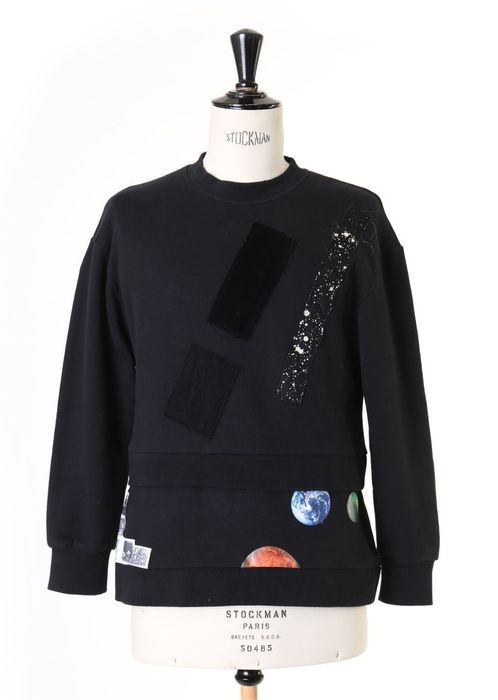 Raf Simons runway RAF SIMONS STERLING RUBY AW14 black collage layered pullover sweater S Size US S / EU 44-46 / 1 - 1 Preview