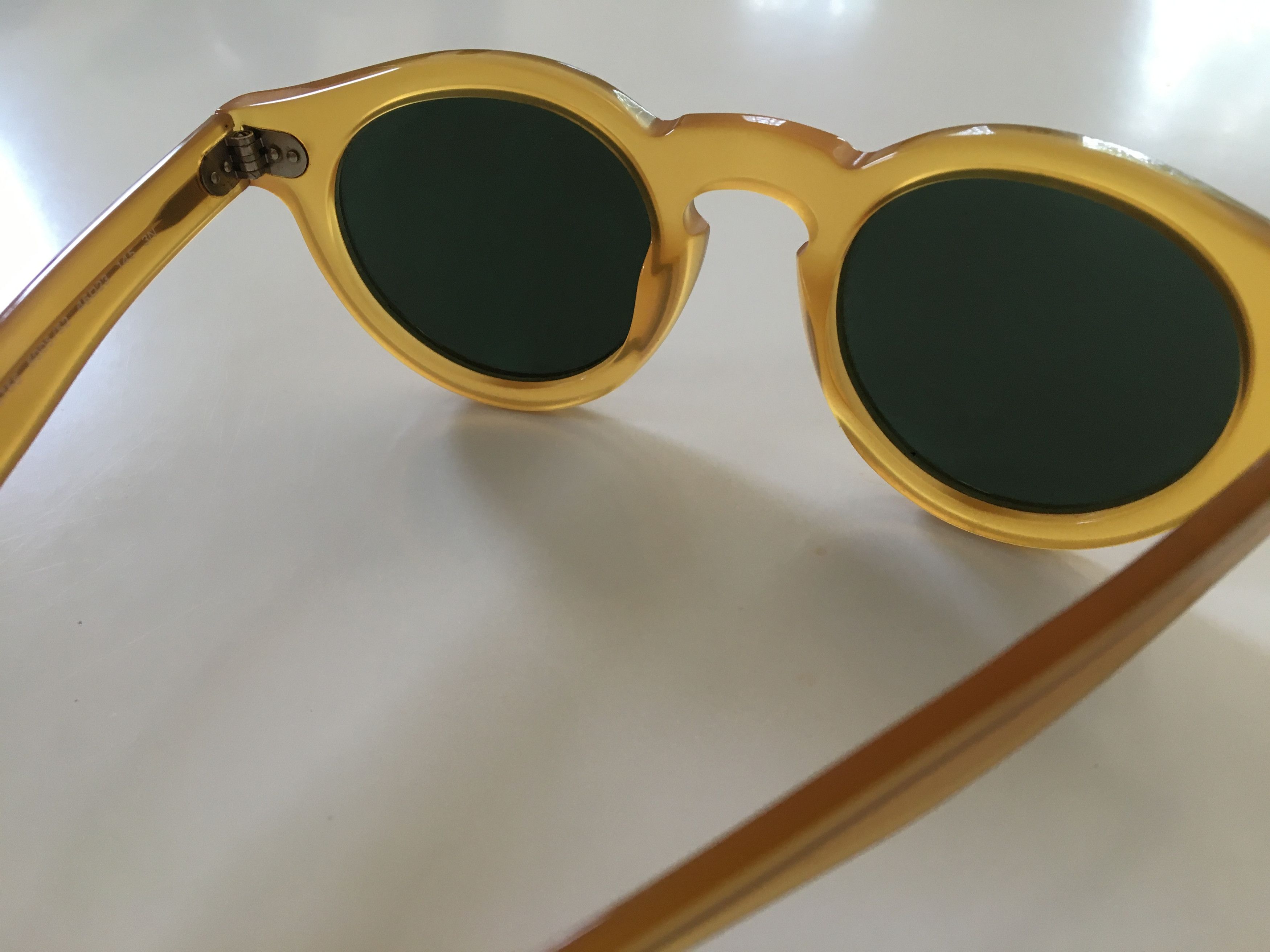 Ralph Lauren Ralph Lauren Purple Label Butterscotch Sunglasses Grailed