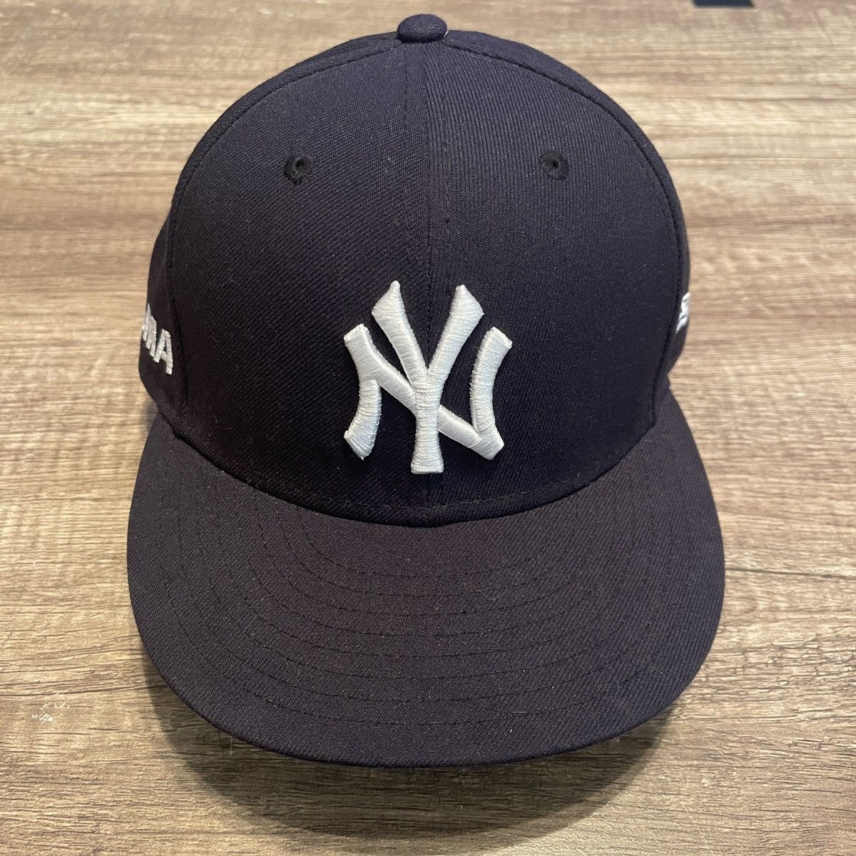 New Era MOMA X New Era New York Yankees Navy Blue Fitted Cap | Grailed