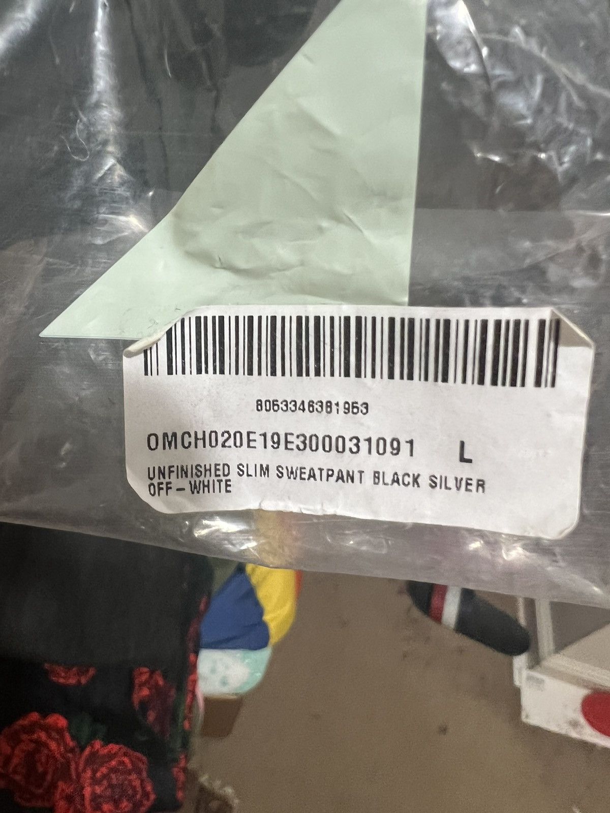 Off-White New Unfinished Sweatpants Joggers L Large Size US 34 / EU 50 - 11 Thumbnail