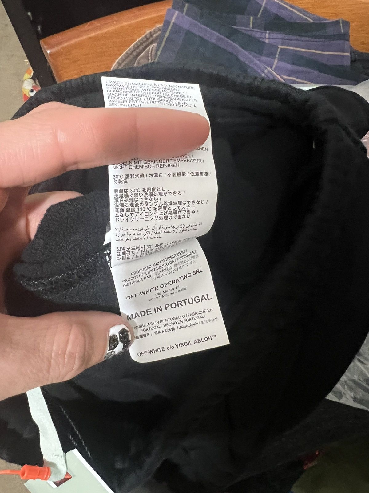 Off-White New Unfinished Sweatpants Joggers L Large Size US 34 / EU 50 - 8 Thumbnail