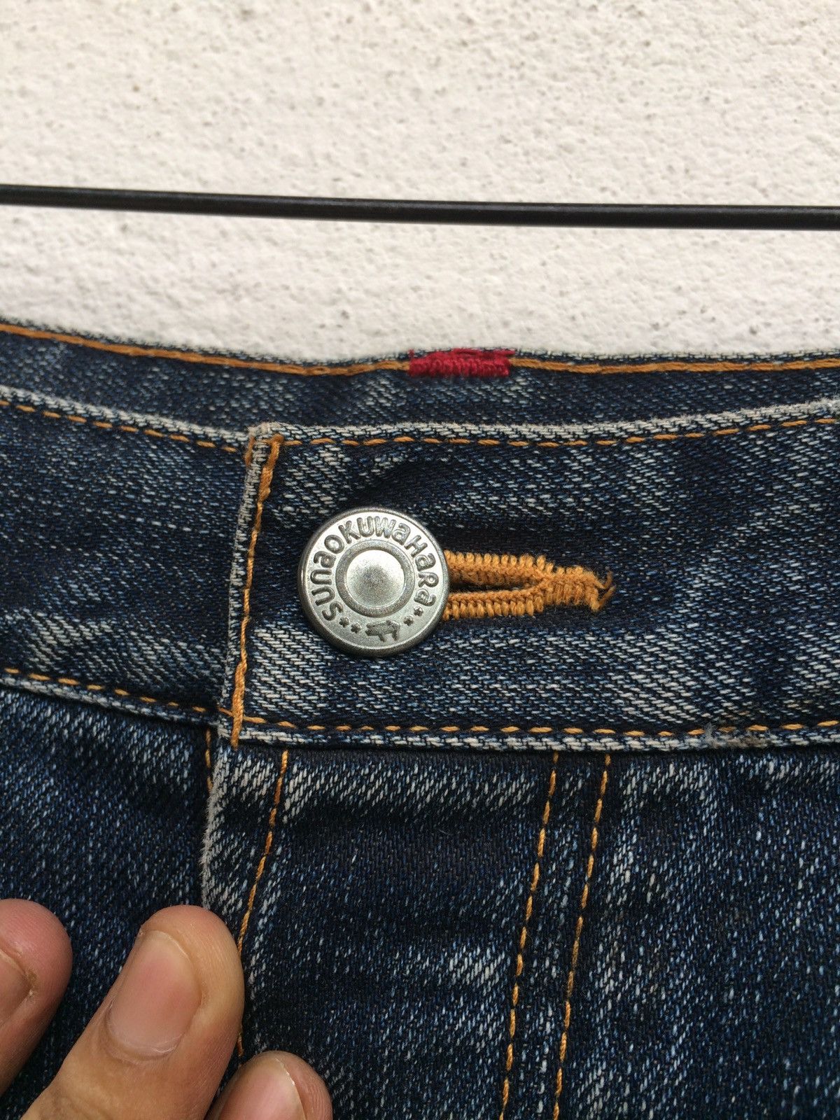 Issey Miyake ISSEY MIYAKE PROTEGE BUCKLE DISTRESSED DENIM Size US 33 - 5 Thumbnail