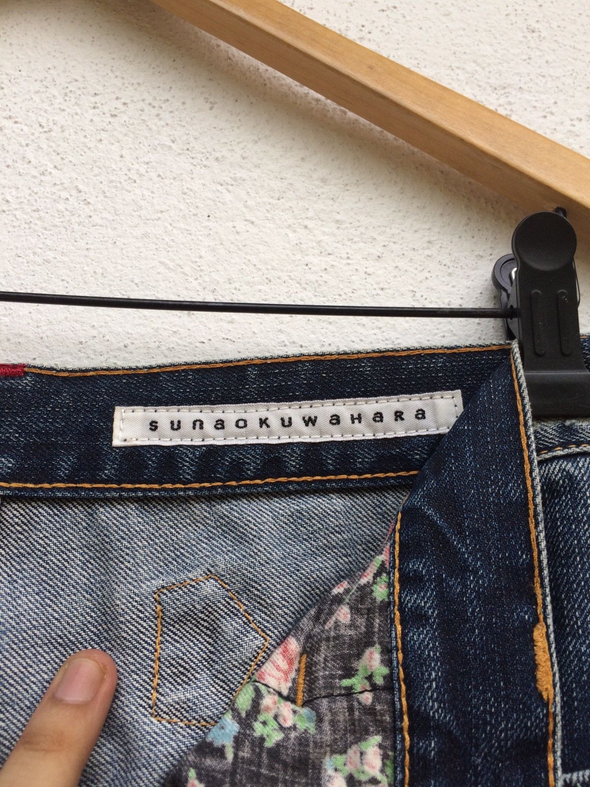 Issey Miyake ISSEY MIYAKE PROTEGE BUCKLE DISTRESSED DENIM Size US 33 - 10 Thumbnail