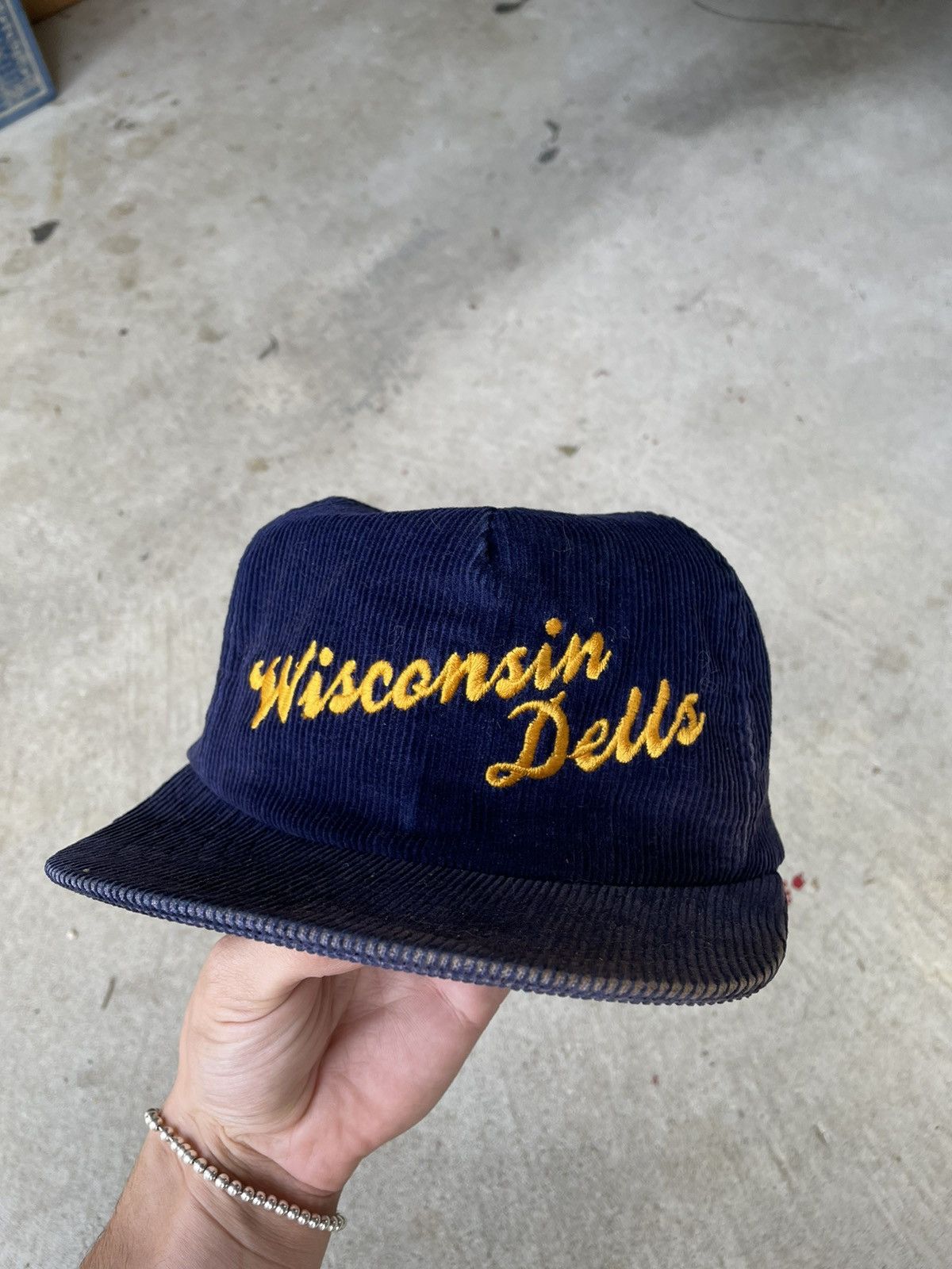Vintage Vintage corduroy Wisconsin dells hat Grailed