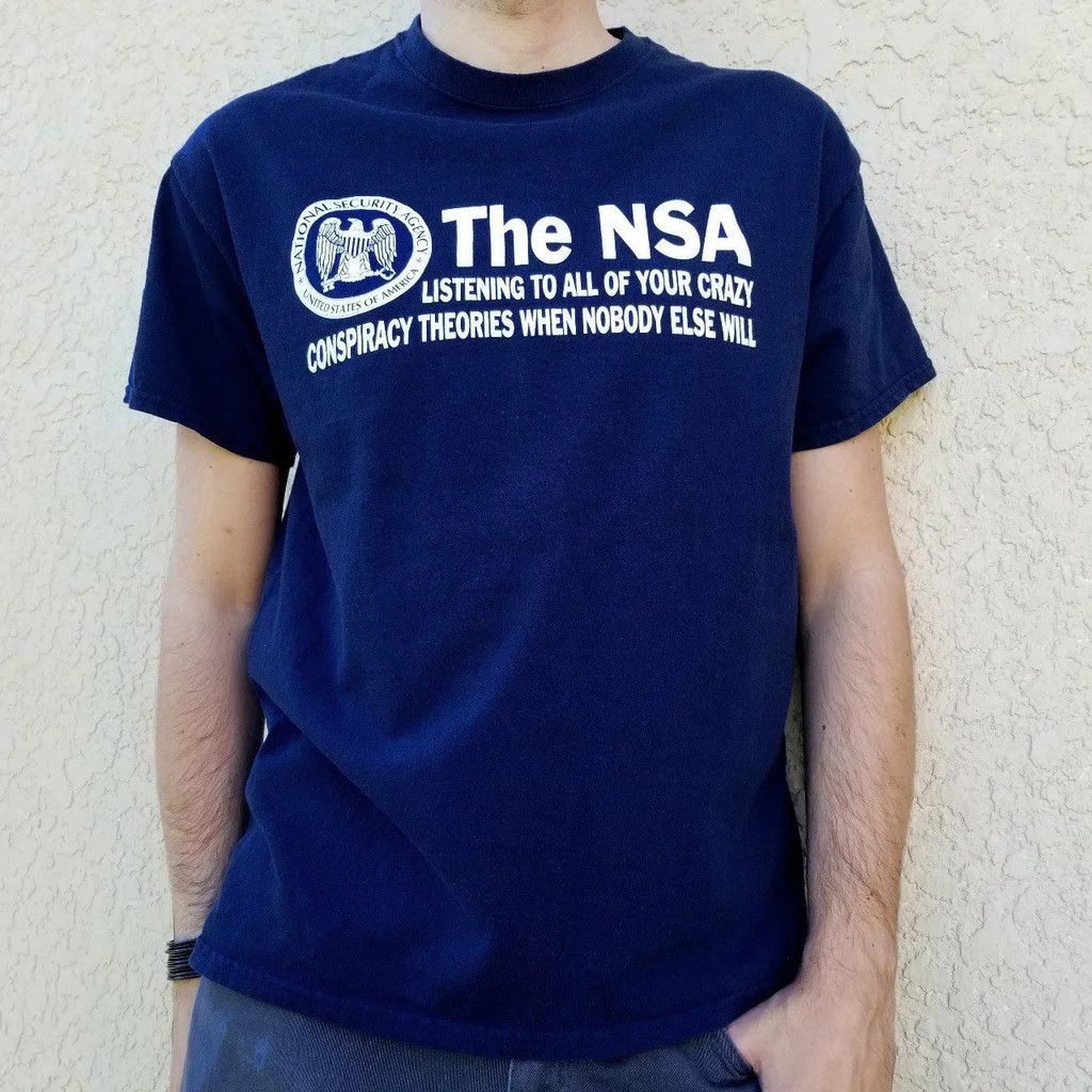 Streetwear NSA Funny Meme Shirt Grailed