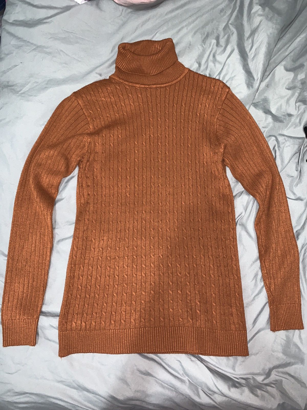 Vintage Knit Turtleneck Sweater Size US S / EU 44-46 / 1 - 1 Thumbnail
