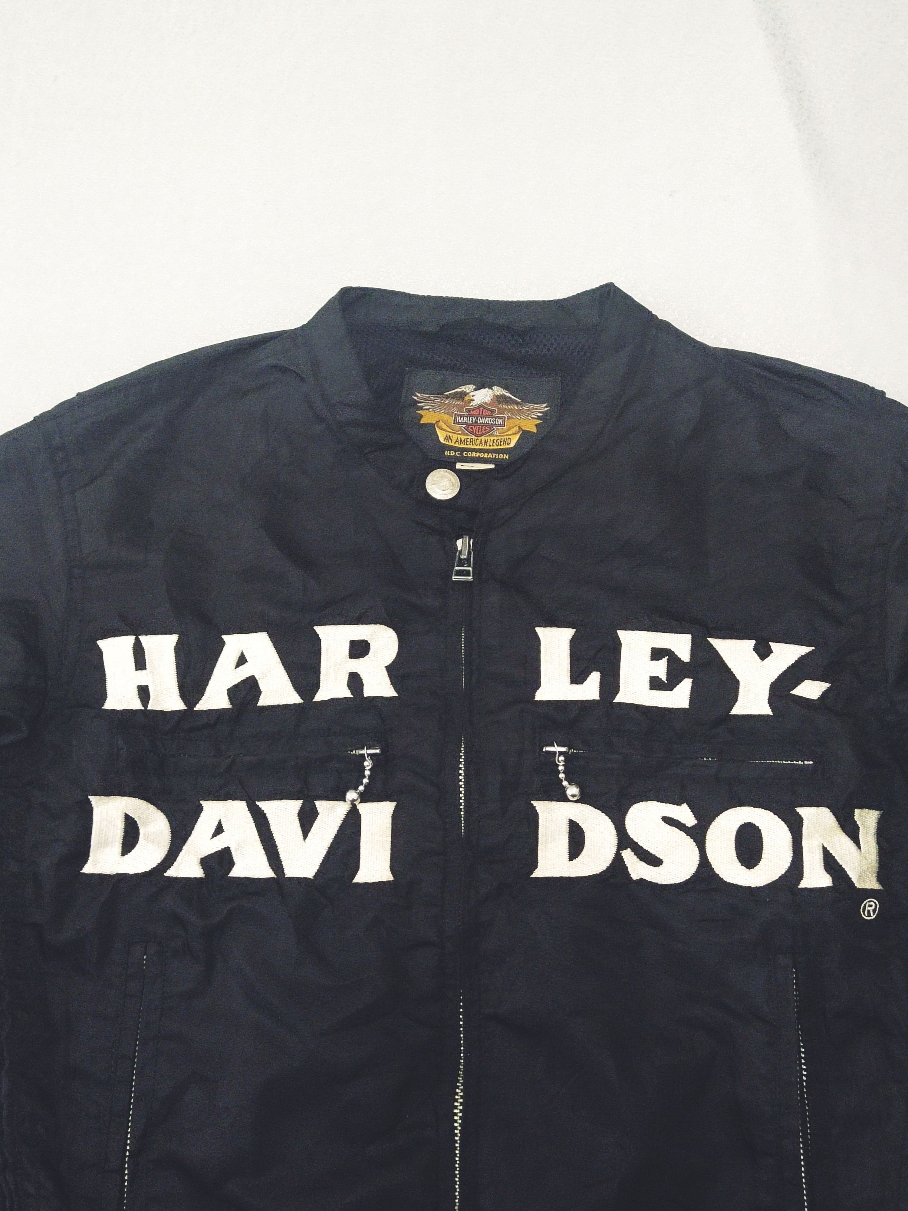Harley Davidson × Vintage Vintage HARLEY DAVIDSON Light Jacket By HDC Corporation Size US M / EU 48-50 / 2 - 4 Thumbnail
