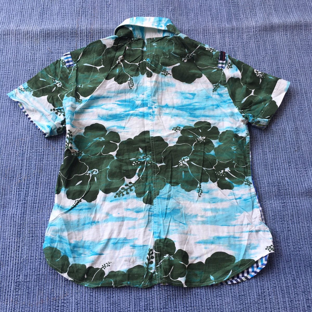 Dolce & Gabbana floral checked short sleeve Size US S / EU 44-46 / 1 - 4 Thumbnail
